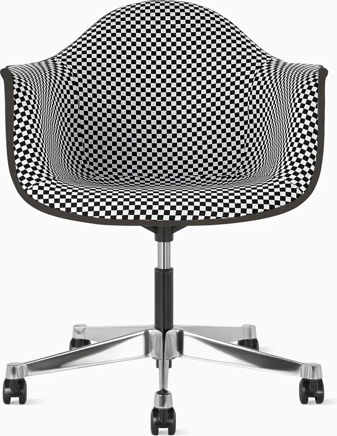 Eames Upholstered Molded Plastic Task Armchair