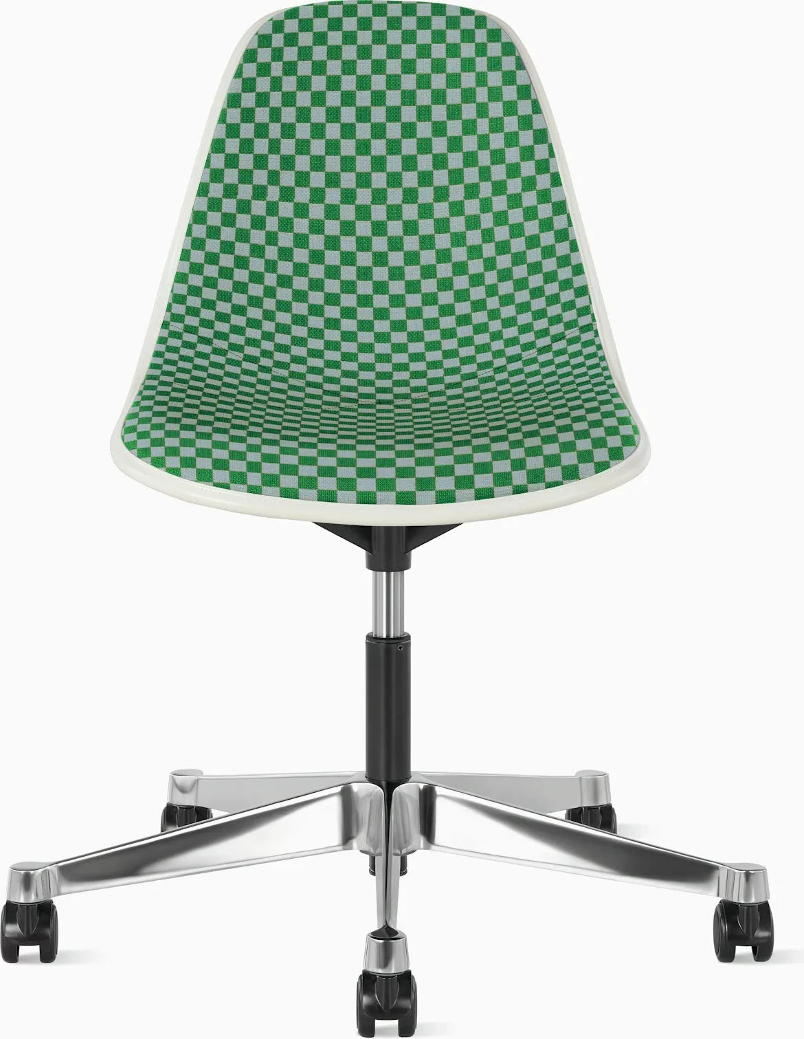 Eames Upholstered Molded Plastic Task Side Chair