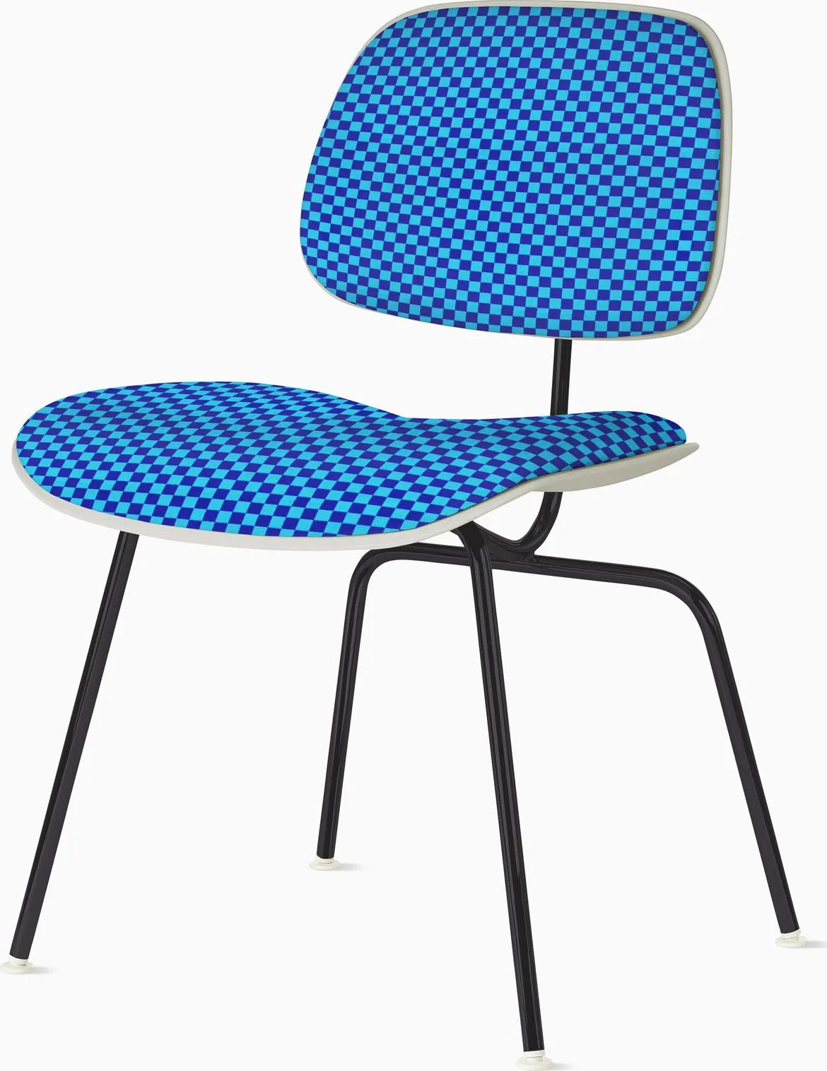 Eames Molded Plastic Dining Chair (EC-127), Upholstered