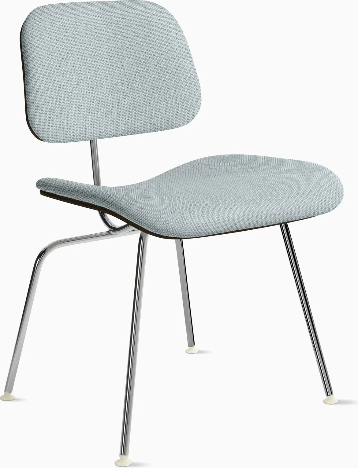 Eames Molded Plywood Dining Chair Metal Base (DCM), Non Upholstered
