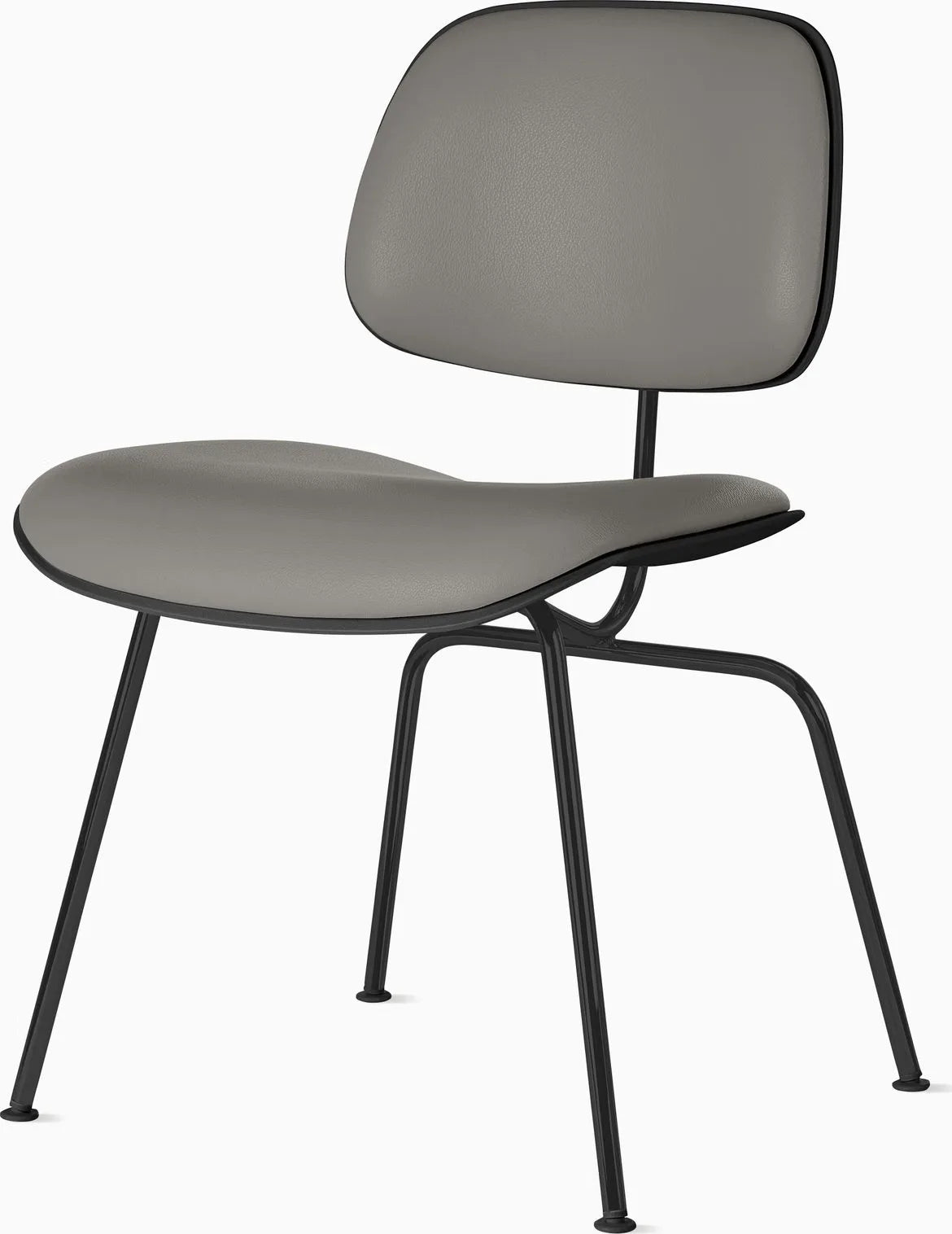 Eames Molded Plastic Dining Chair (EC-127), Upholstered