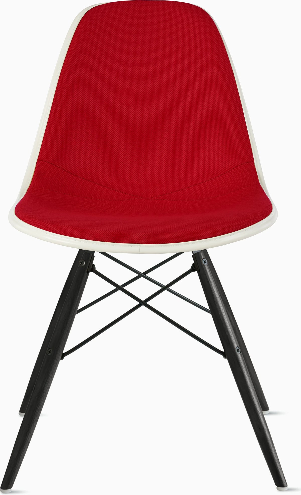 Eames Upholstered Molded Plastic Side Chair