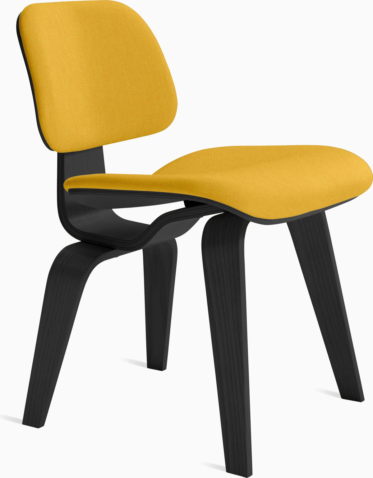 Eames Molded Plywood Dining Chair Wood Base (DCW), Non Upholstered