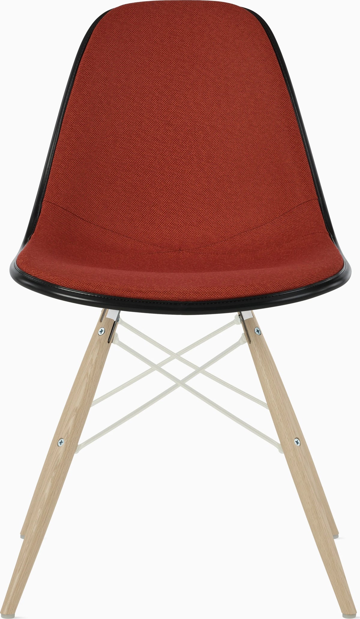 Eames Upholstered Molded Plastic Side Chair