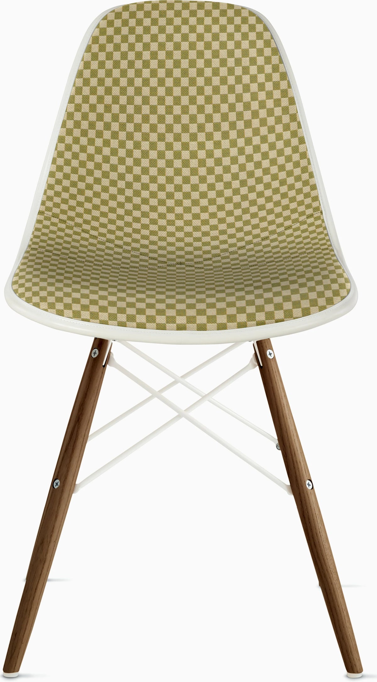 Eames Upholstered Molded Plastic Side Chair