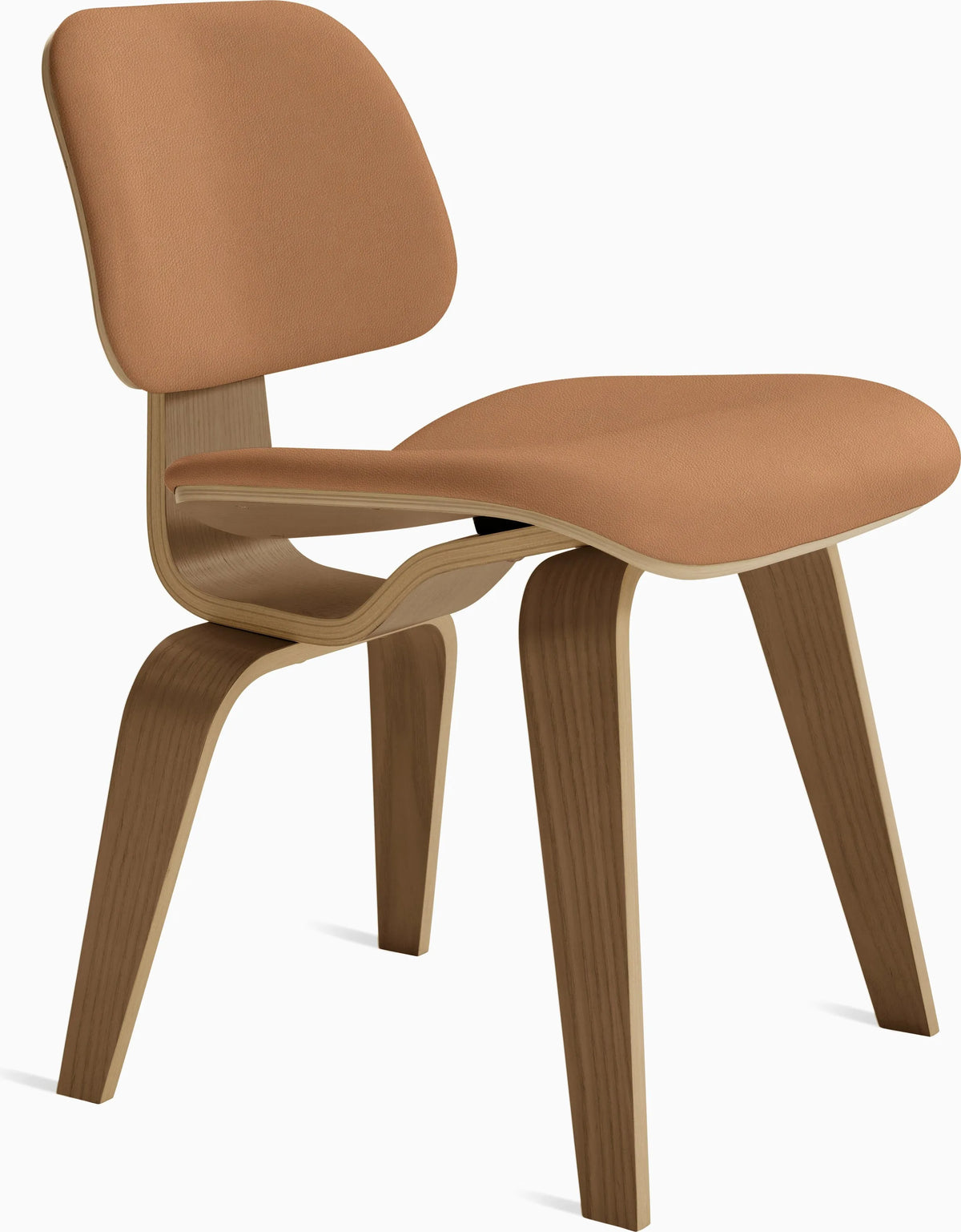 Eames Molded Plywood Dining Chair Wood Base (DCW), Non Upholstered