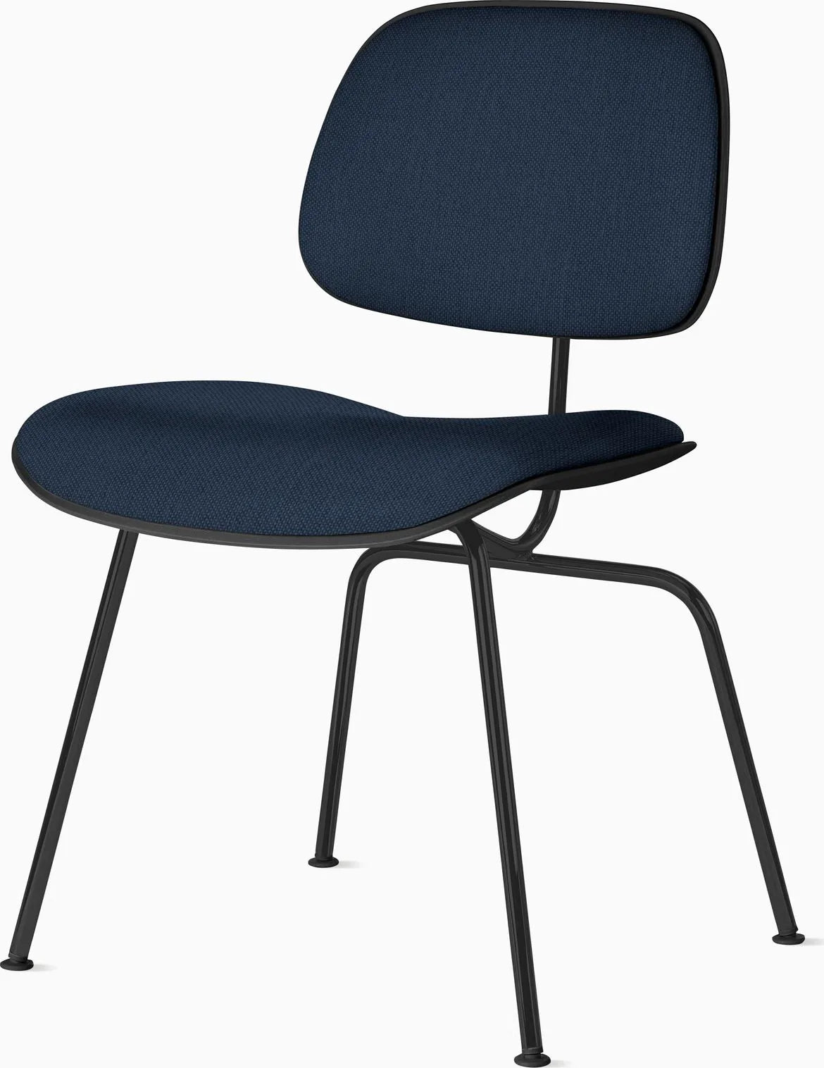 Eames Molded Plastic Dining Chair (EC-127), Upholstered