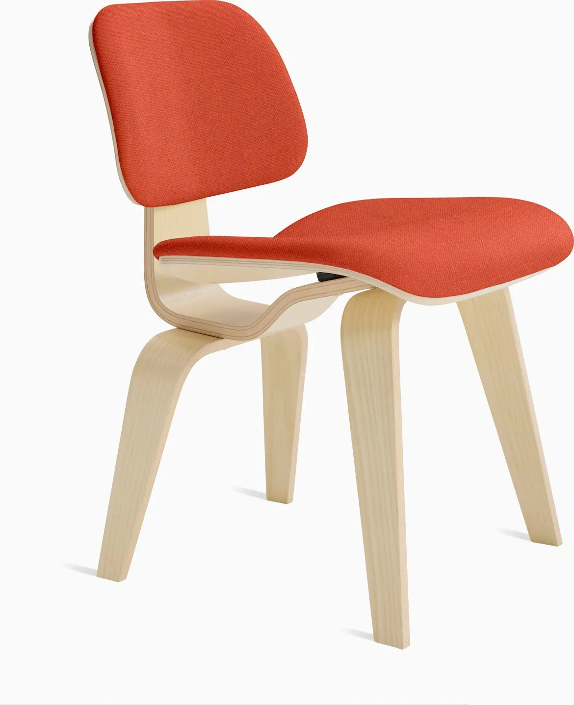 Eames Molded Plywood Dining Chair Wood Base (DCW), Non Upholstered