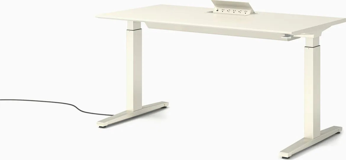 Renew Desk with Embedded Power