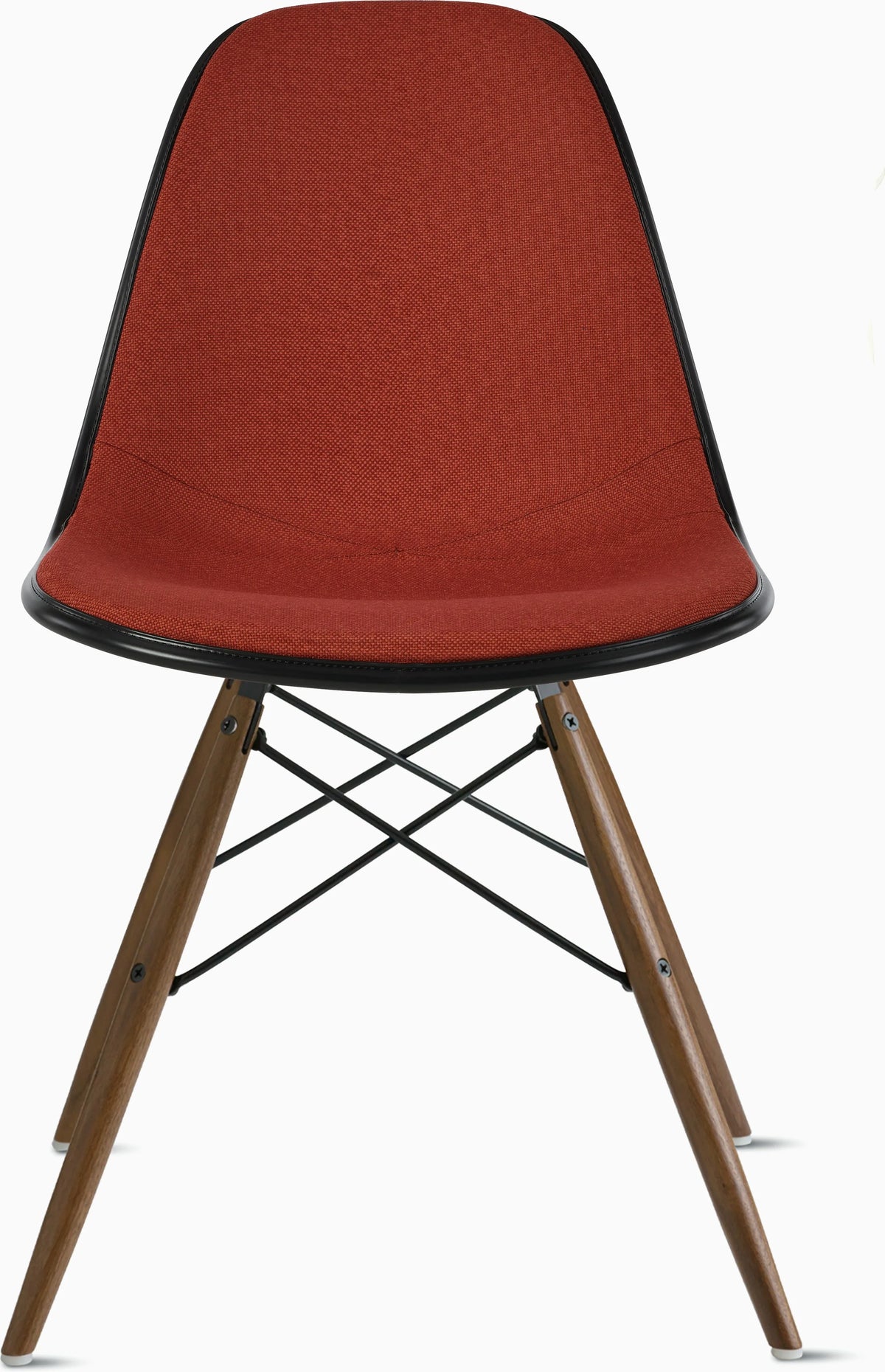 Eames Upholstered Molded Plastic Side Chair