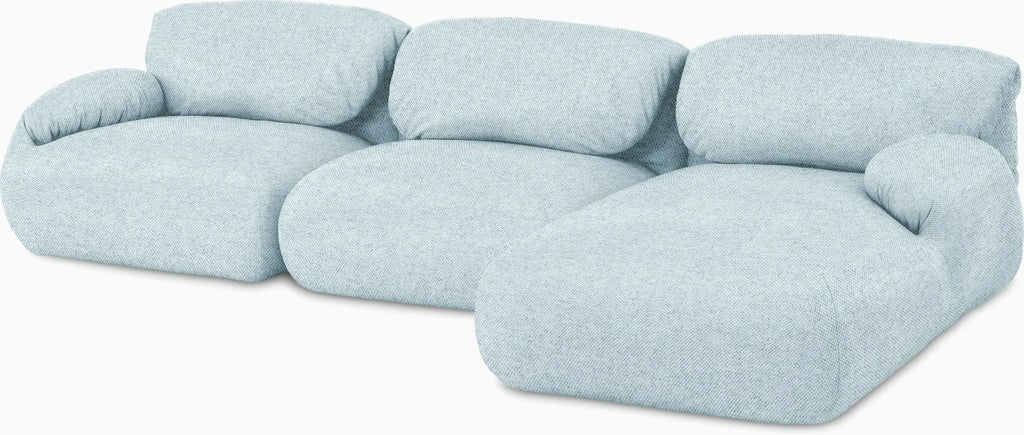 Luva Modular Sectional, Three Seater