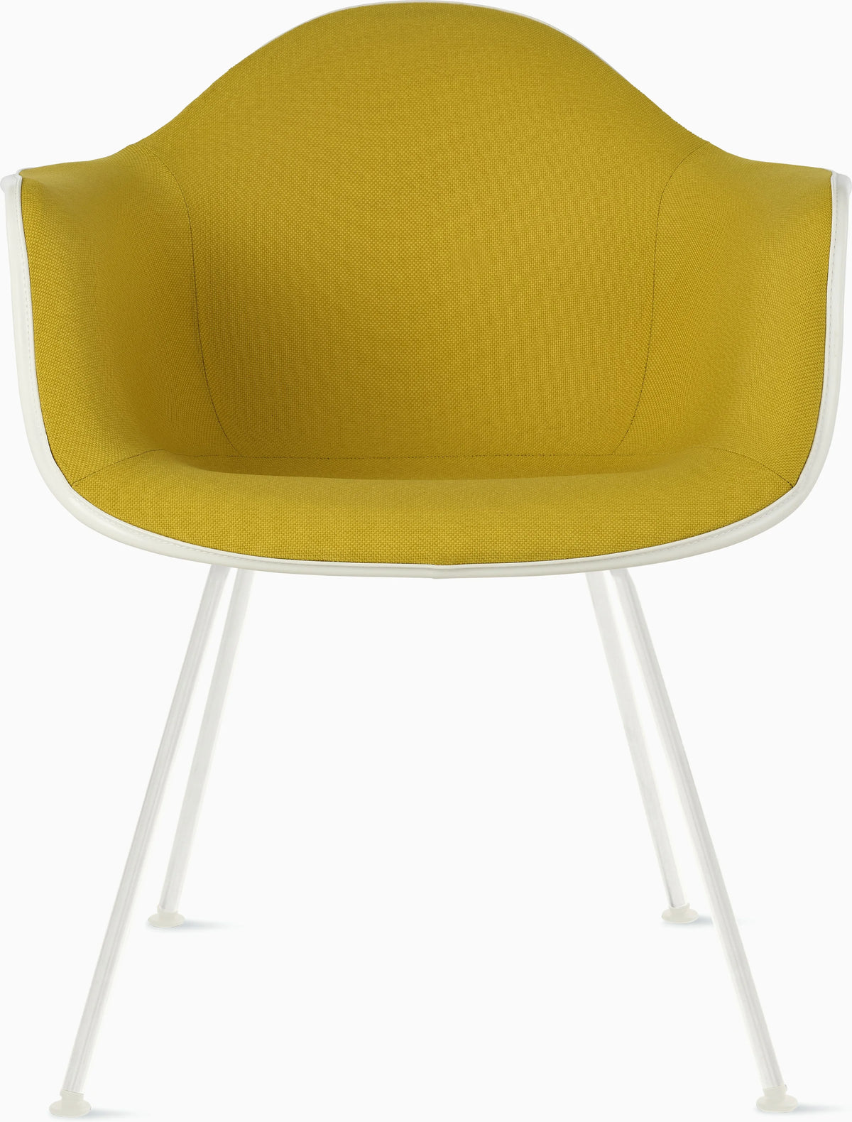 Eames Upholstered Molded Plastic Armchair