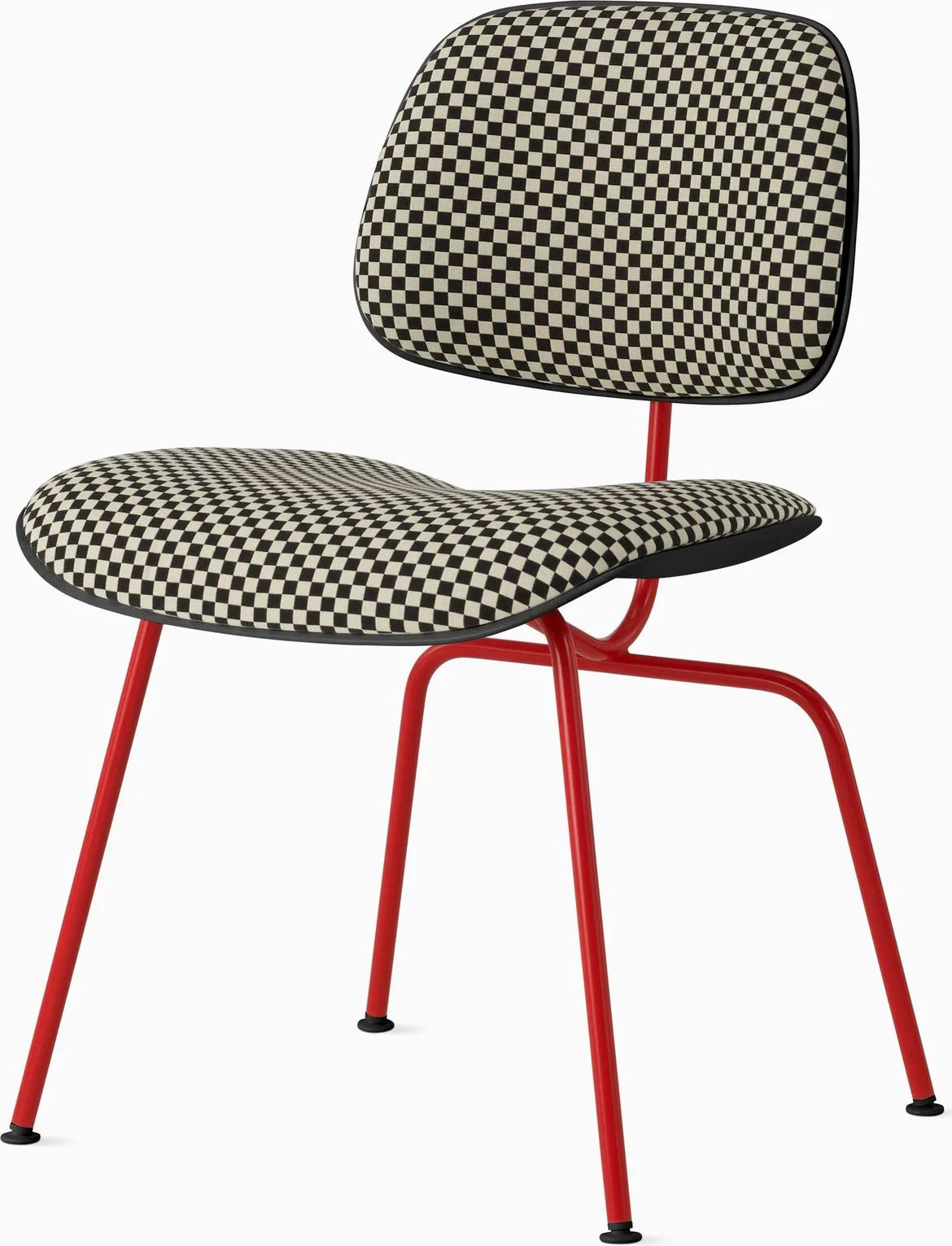 Eames Molded Plastic Dining Chair (EC-127), Upholstered