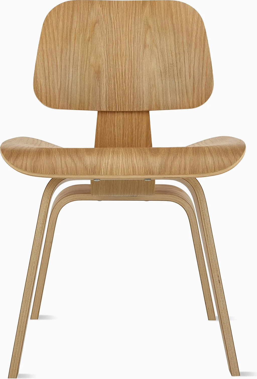 Eames Molded Plywood Dining Chair Wood Base (DCW), Non Upholstered