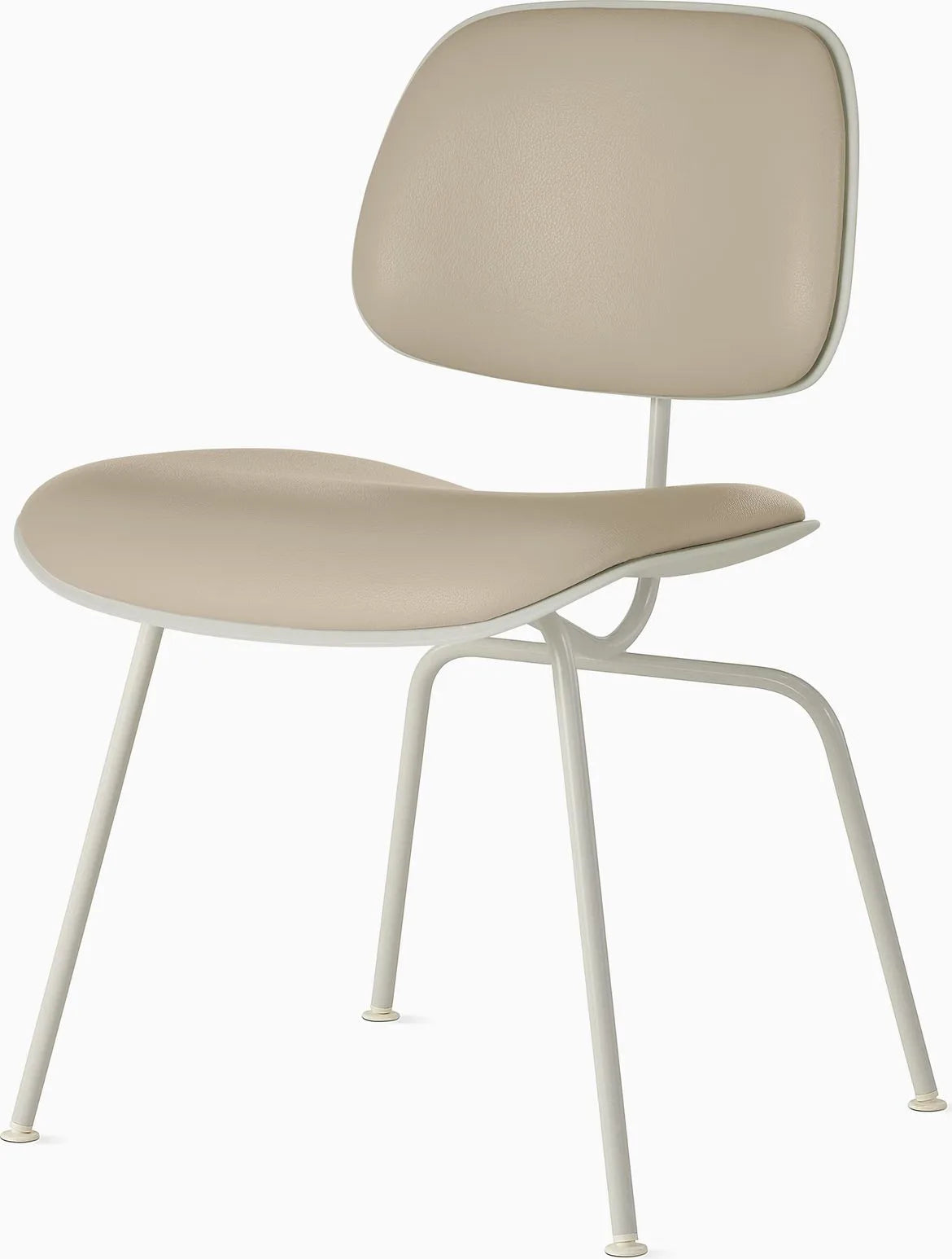 Eames Molded Plastic Dining Chair (EC-127), Upholstered