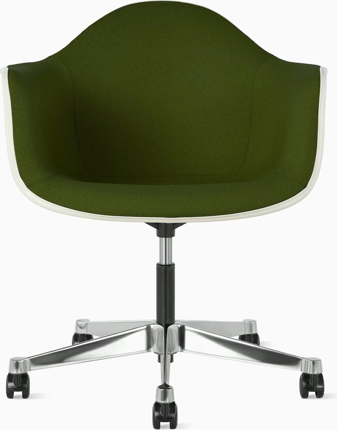 Eames Upholstered Molded Plastic Task Armchair