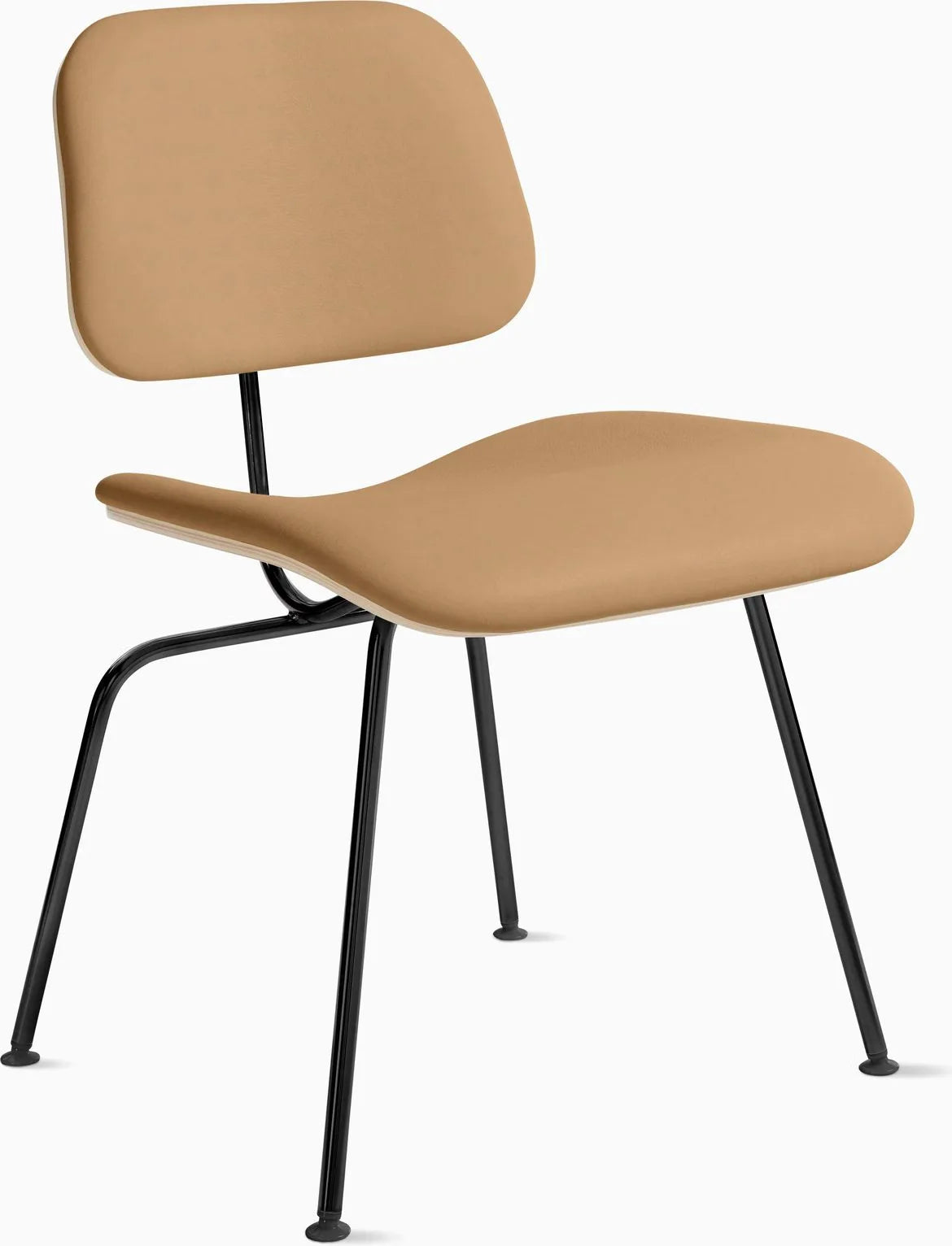 Eames Molded Plywood Dining Chair Metal Base (DCM), Non Upholstered