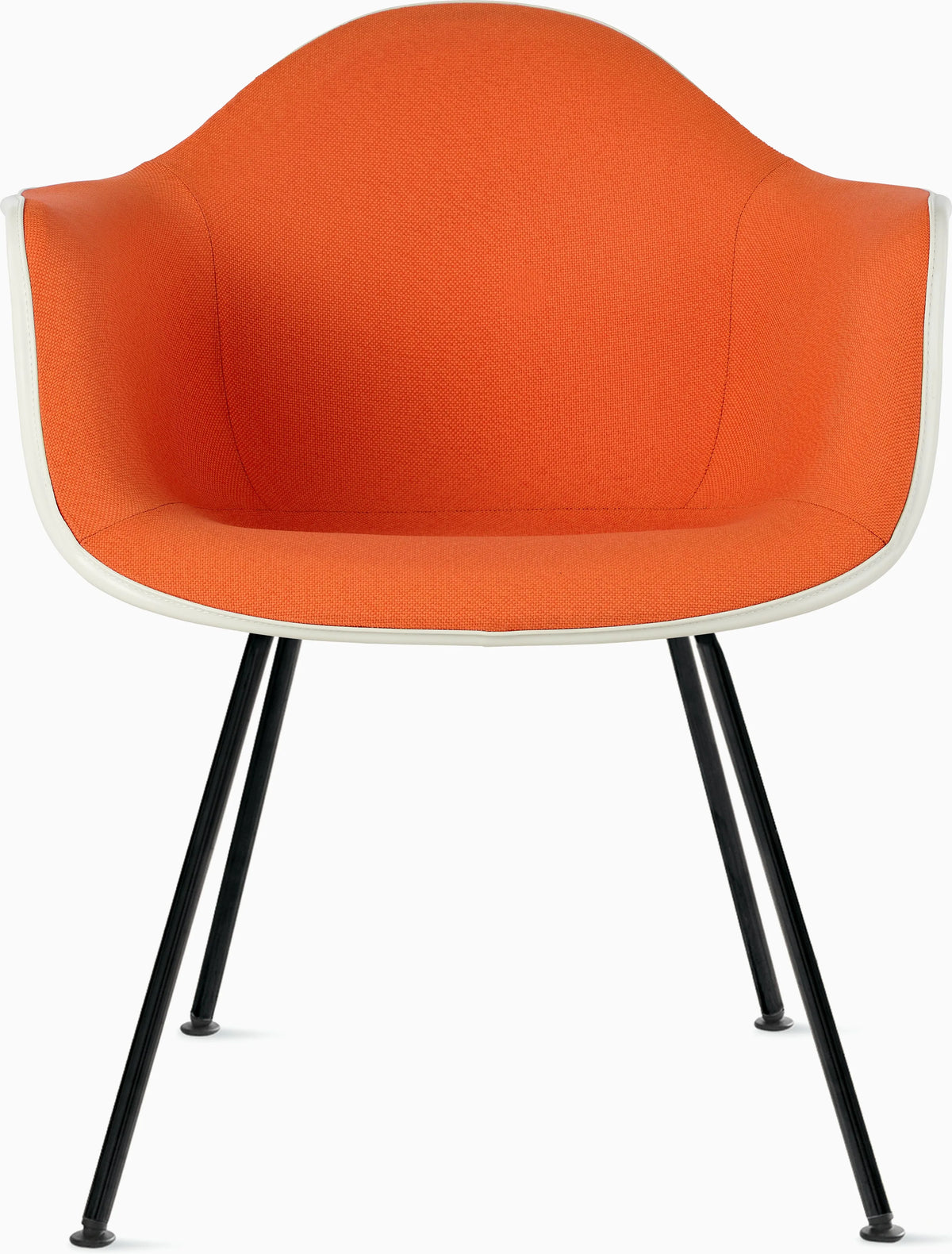 Eames Upholstered Molded Plastic Armchair