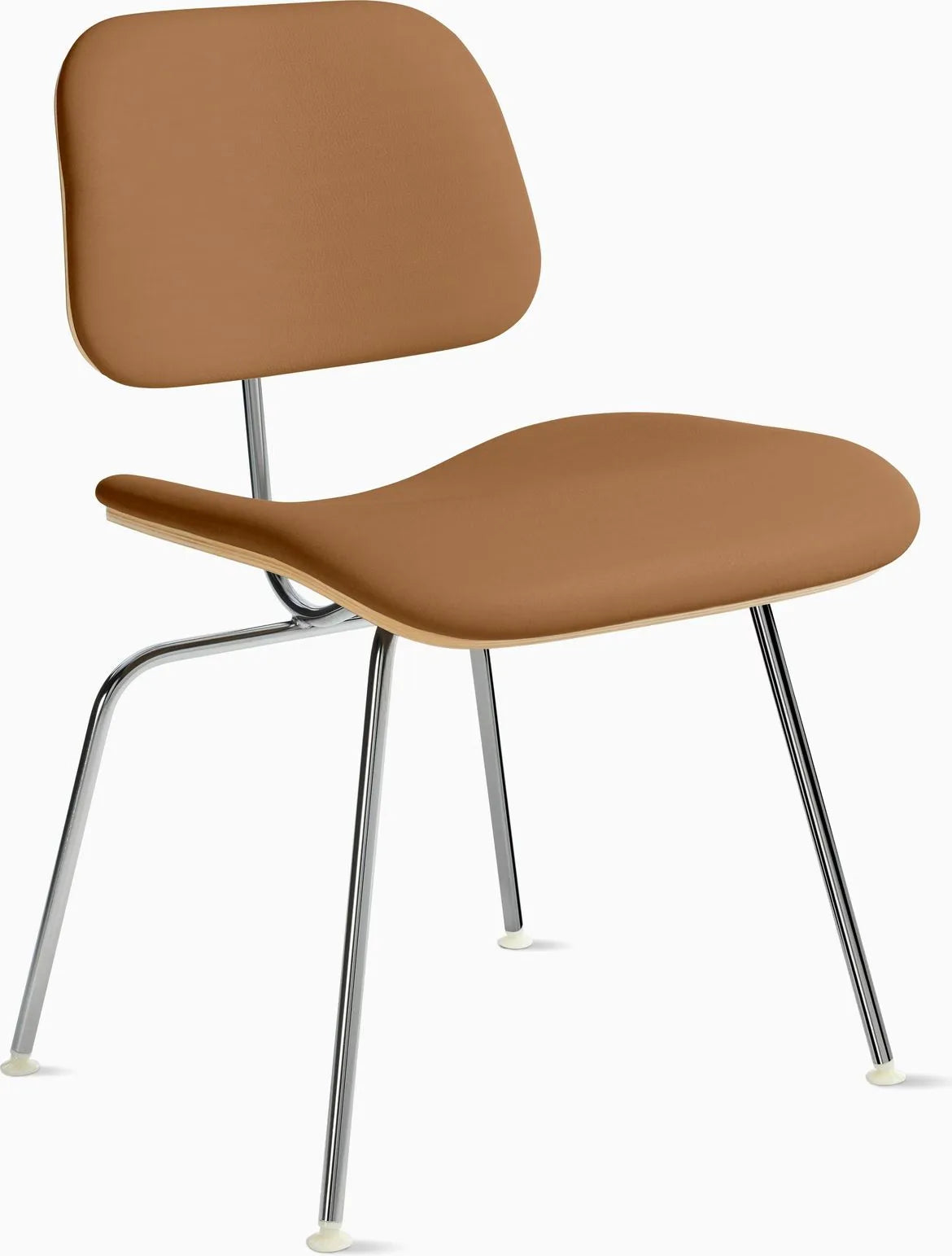 Eames Molded Plywood Dining Chair Metal Base (DCM), Non Upholstered