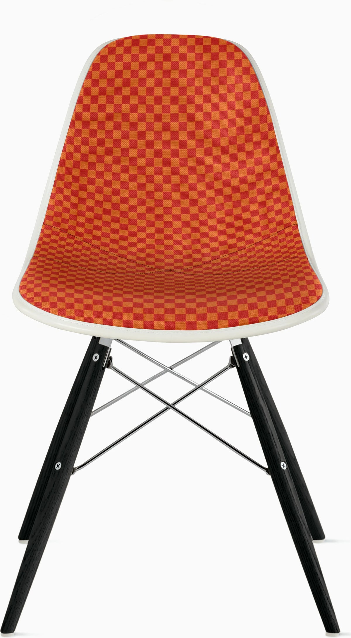 Eames Upholstered Molded Plastic Side Chair