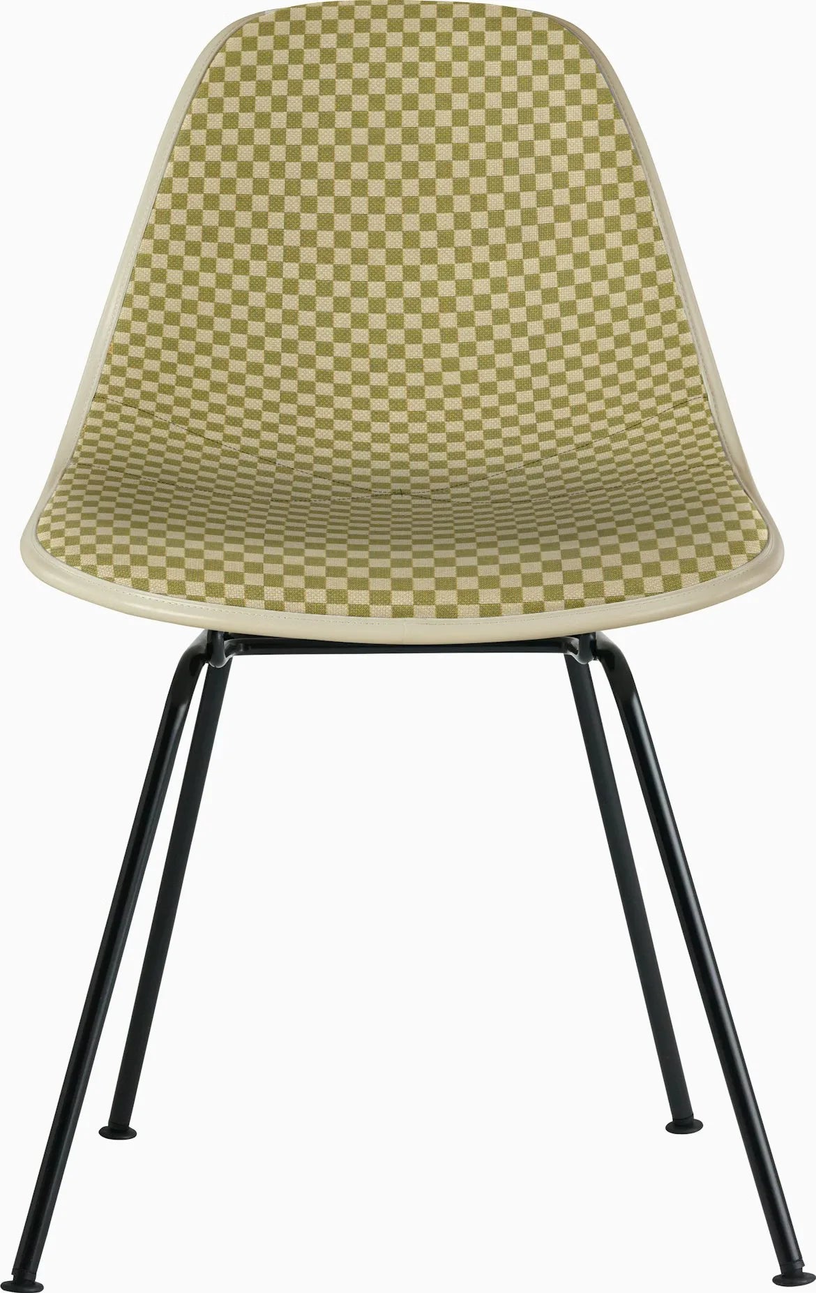 Eames Upholstered Molded Fiberglass Side Chair