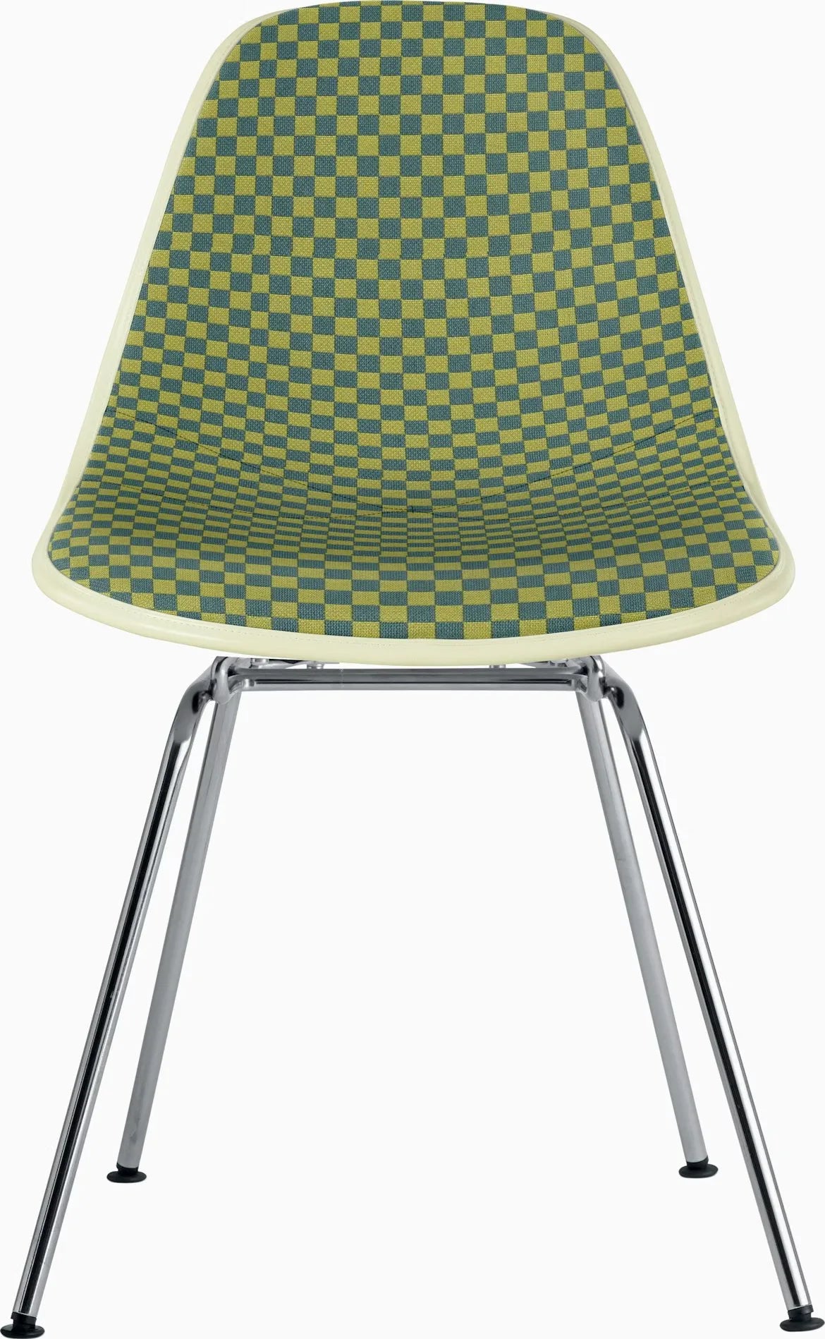 Eames Upholstered Molded Fiberglass Side Chair