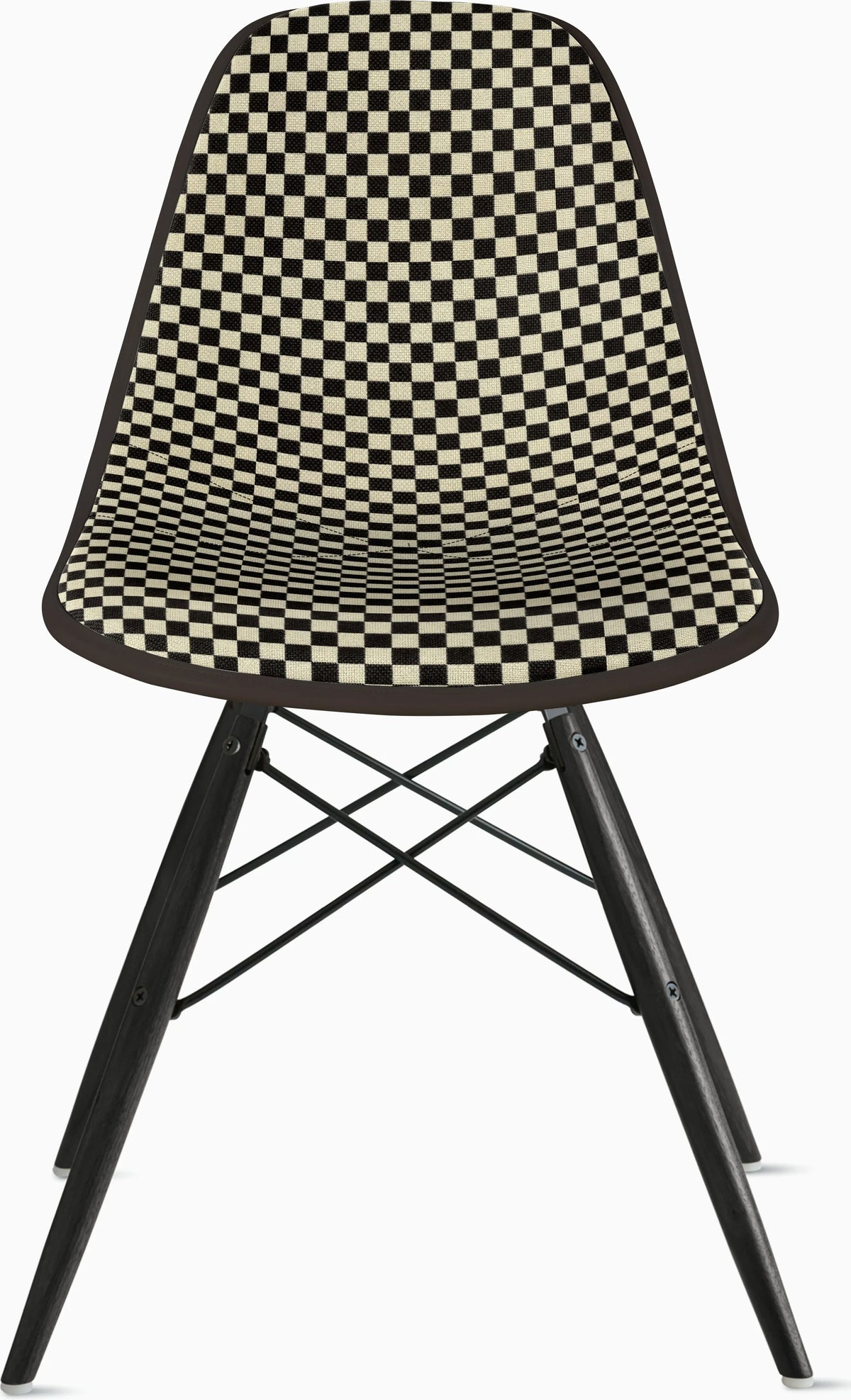 Eames Upholstered Molded Plastic Side Chair