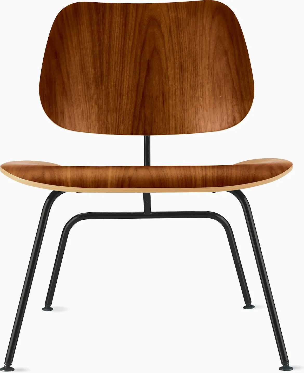 Eames Molded Plywood Lounge Chair Metal Base (LCM), Non Upholstered
