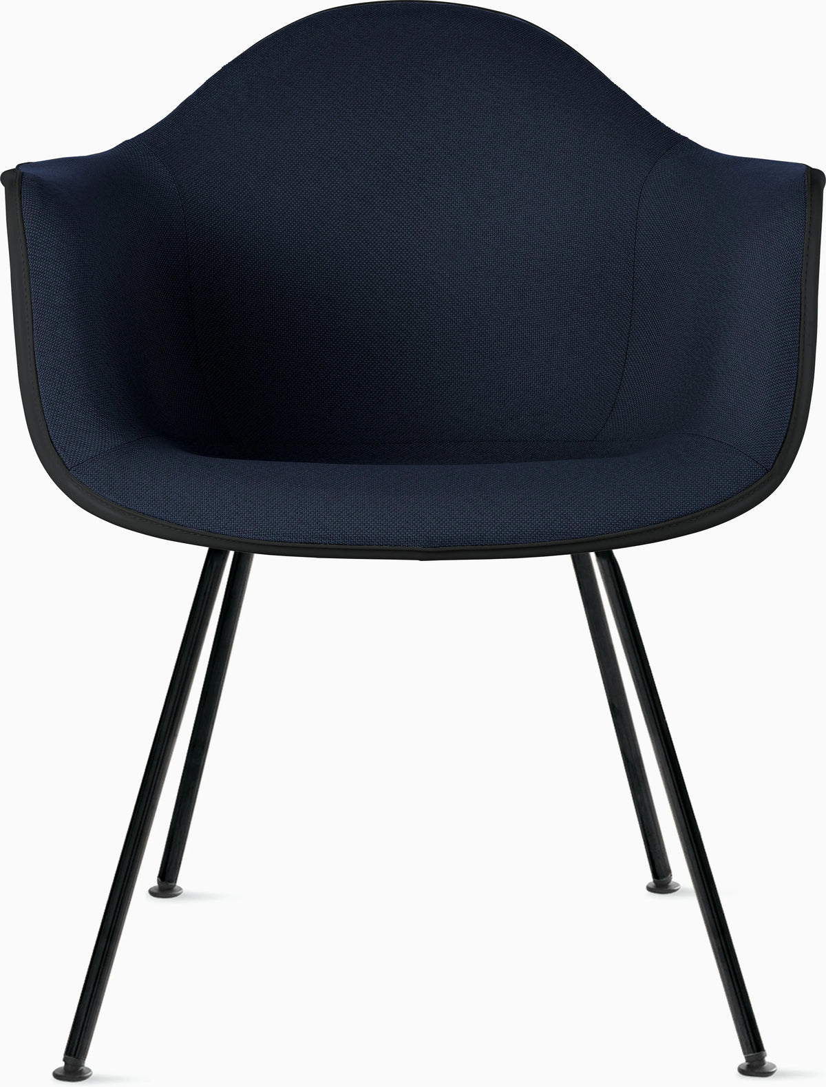 Eames Upholstered Molded Plastic Armchair
