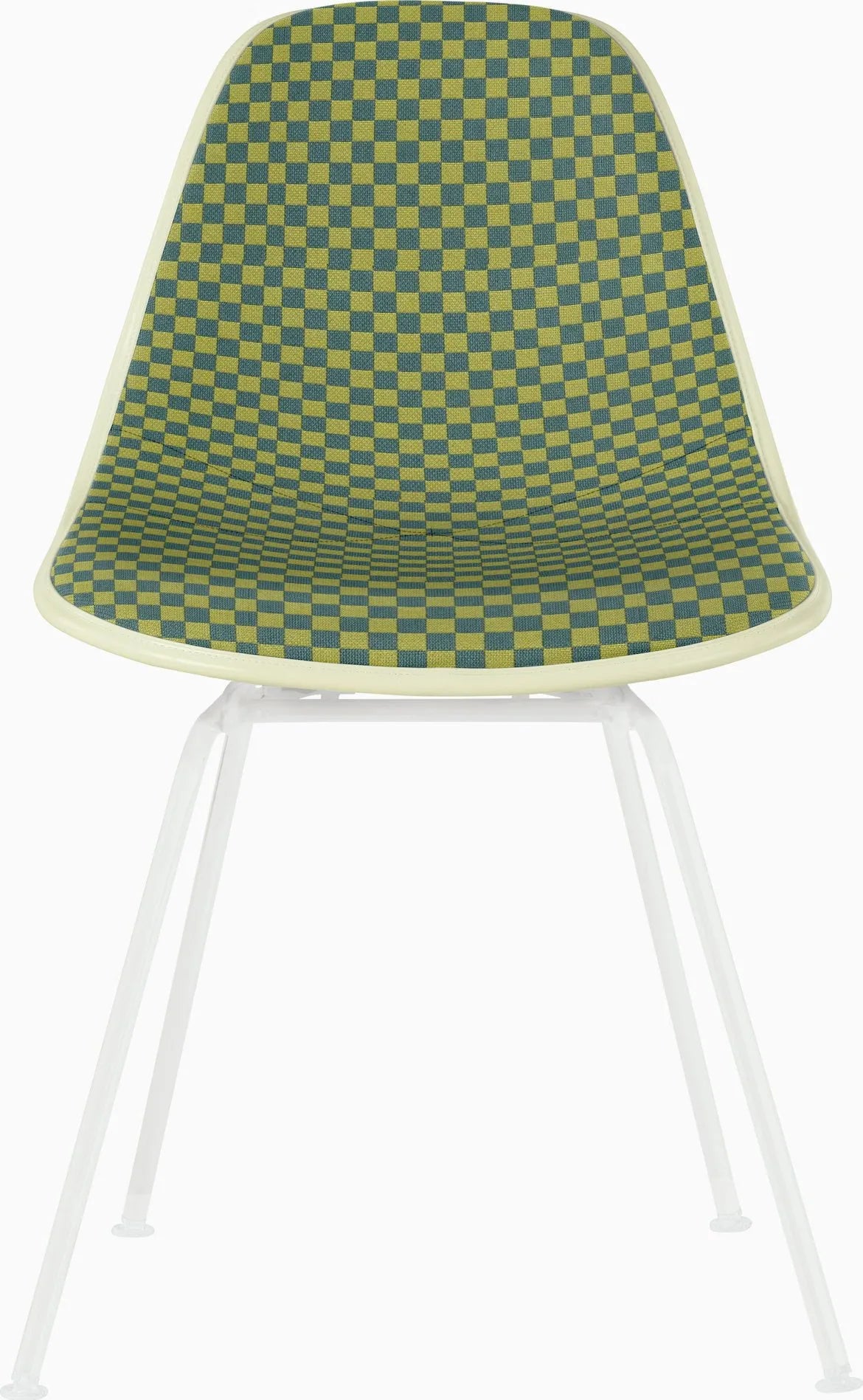 Eames Upholstered Molded Fiberglass Side Chair