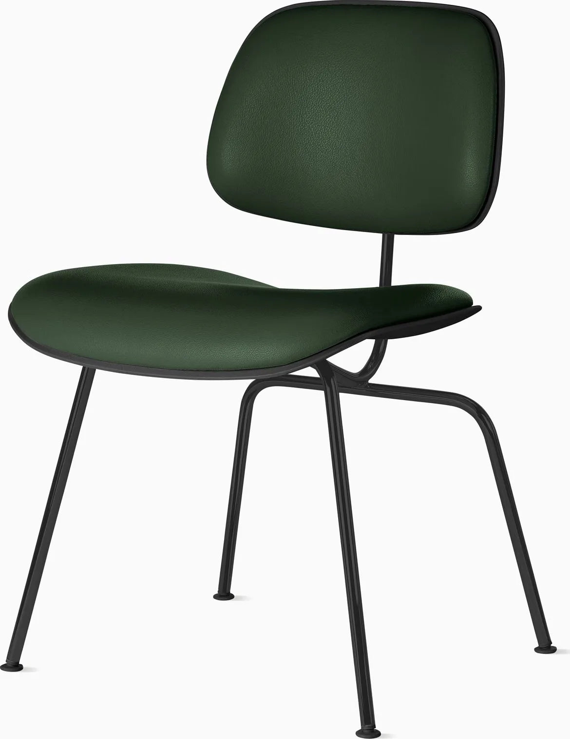Eames Molded Plastic Dining Chair (EC-127), Upholstered