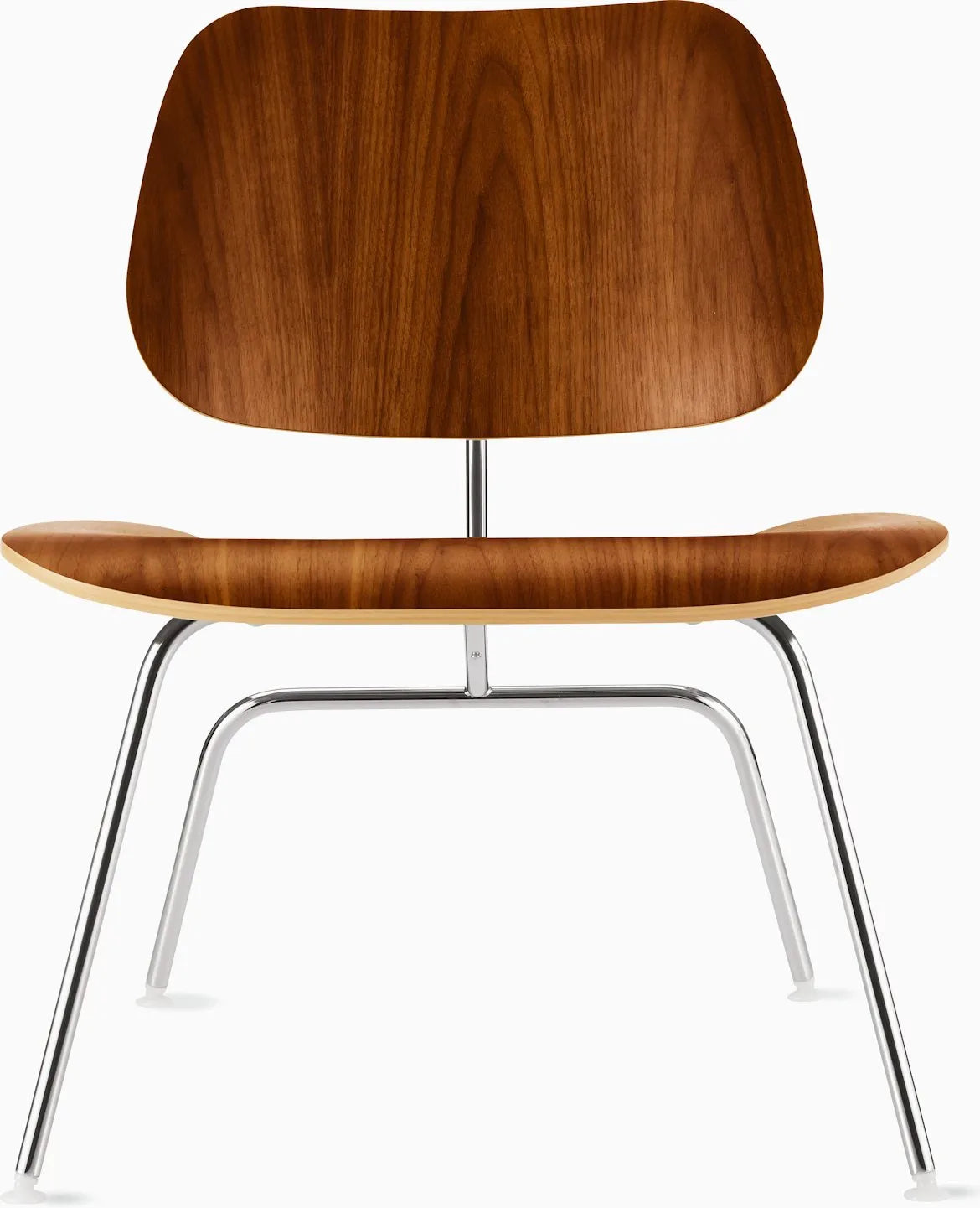 Eames Molded Plywood Lounge Chair Metal Base (LCM), Non Upholstered