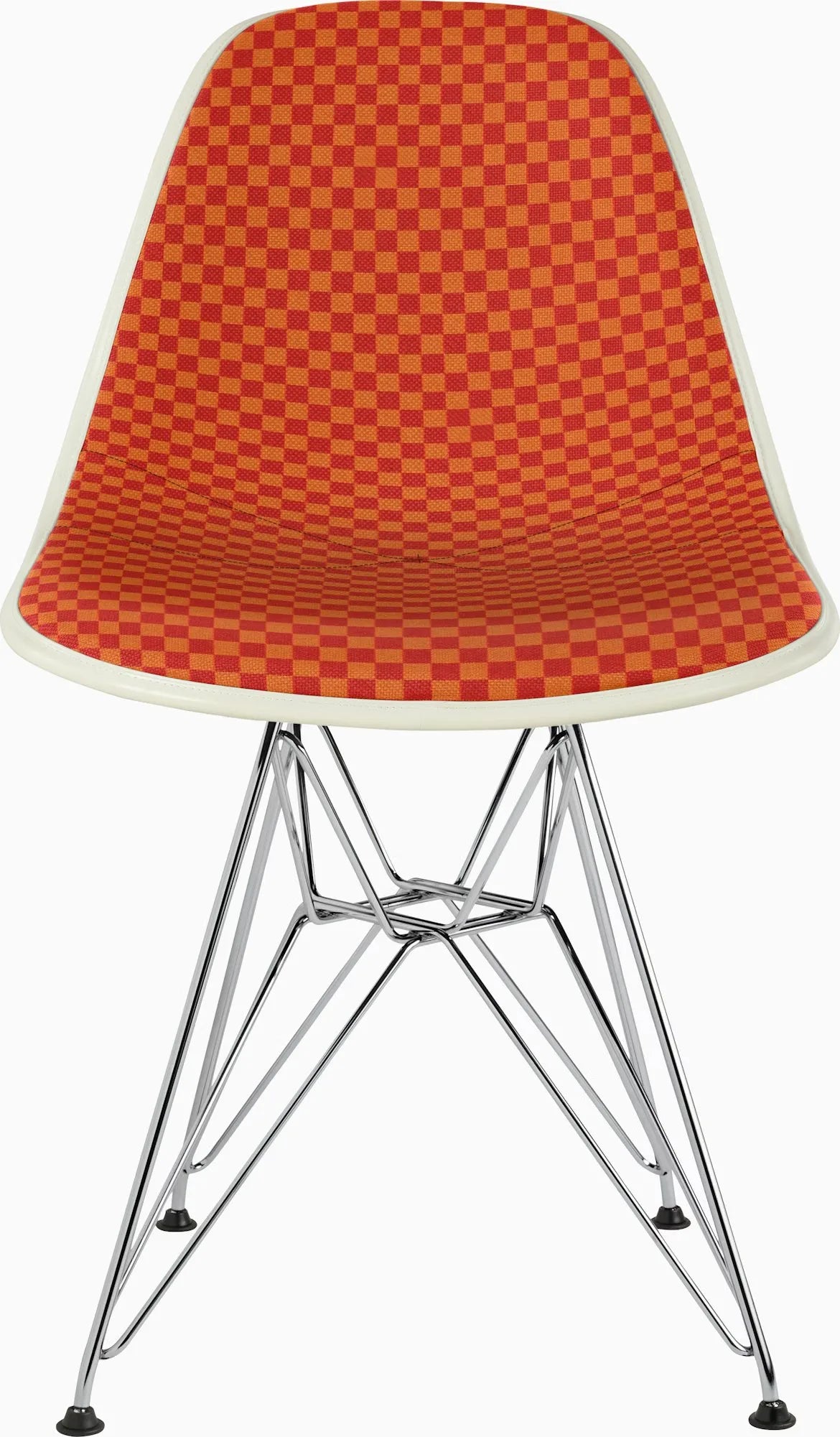 Eames Upholstered Molded Fiberglass Side Chair