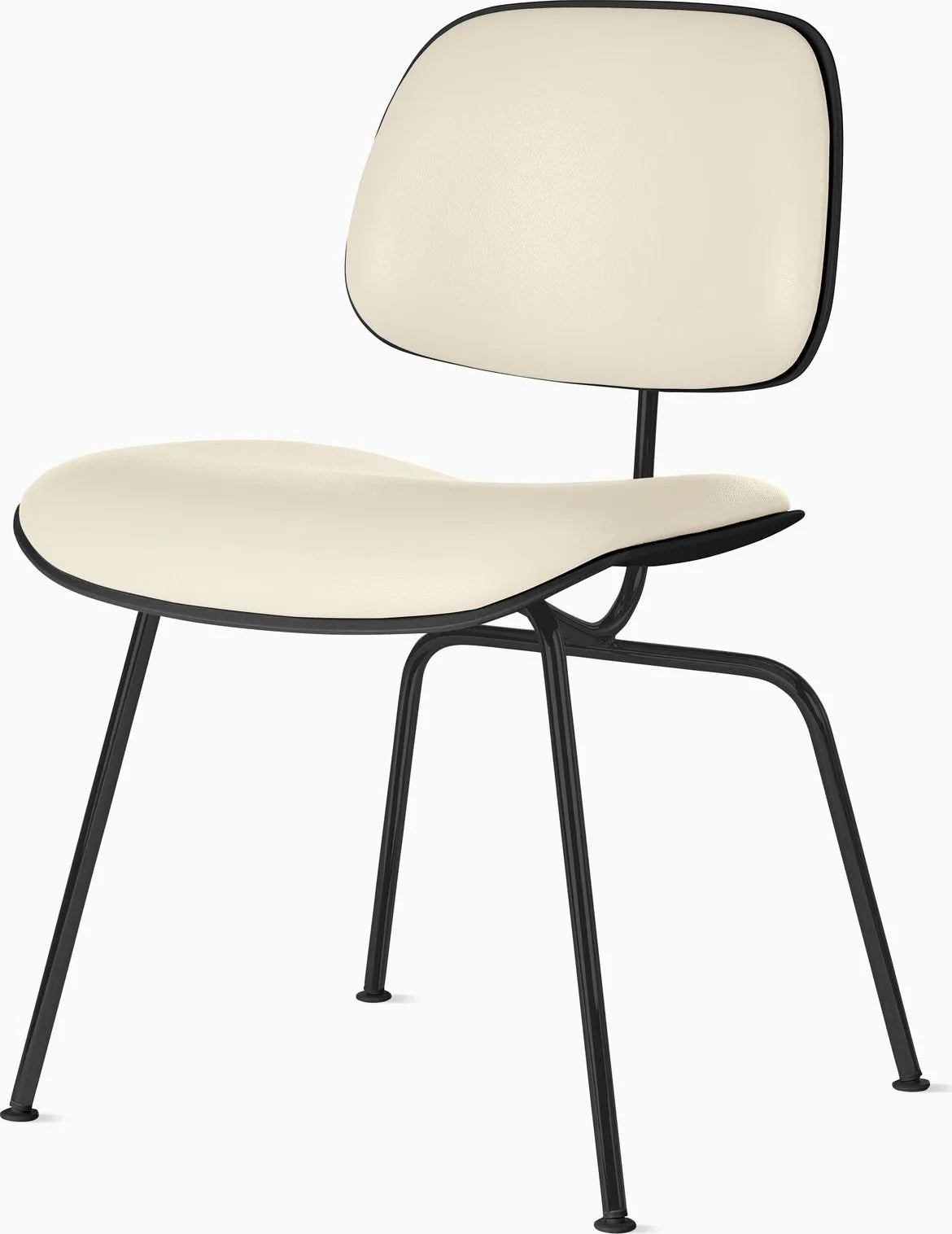 Eames Molded Plastic Dining Chair (EC-127), Non Upholstered