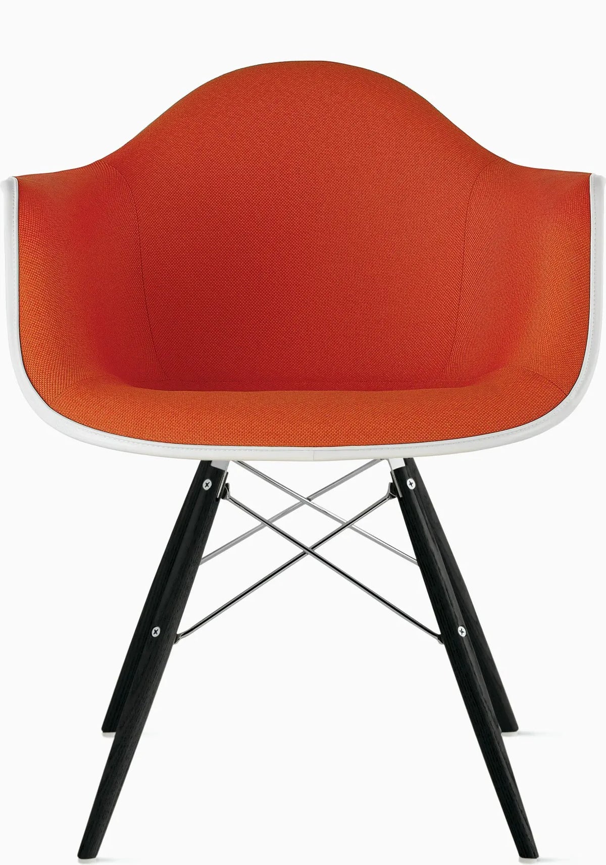Eames Upholstered Molded Plastic Armchair