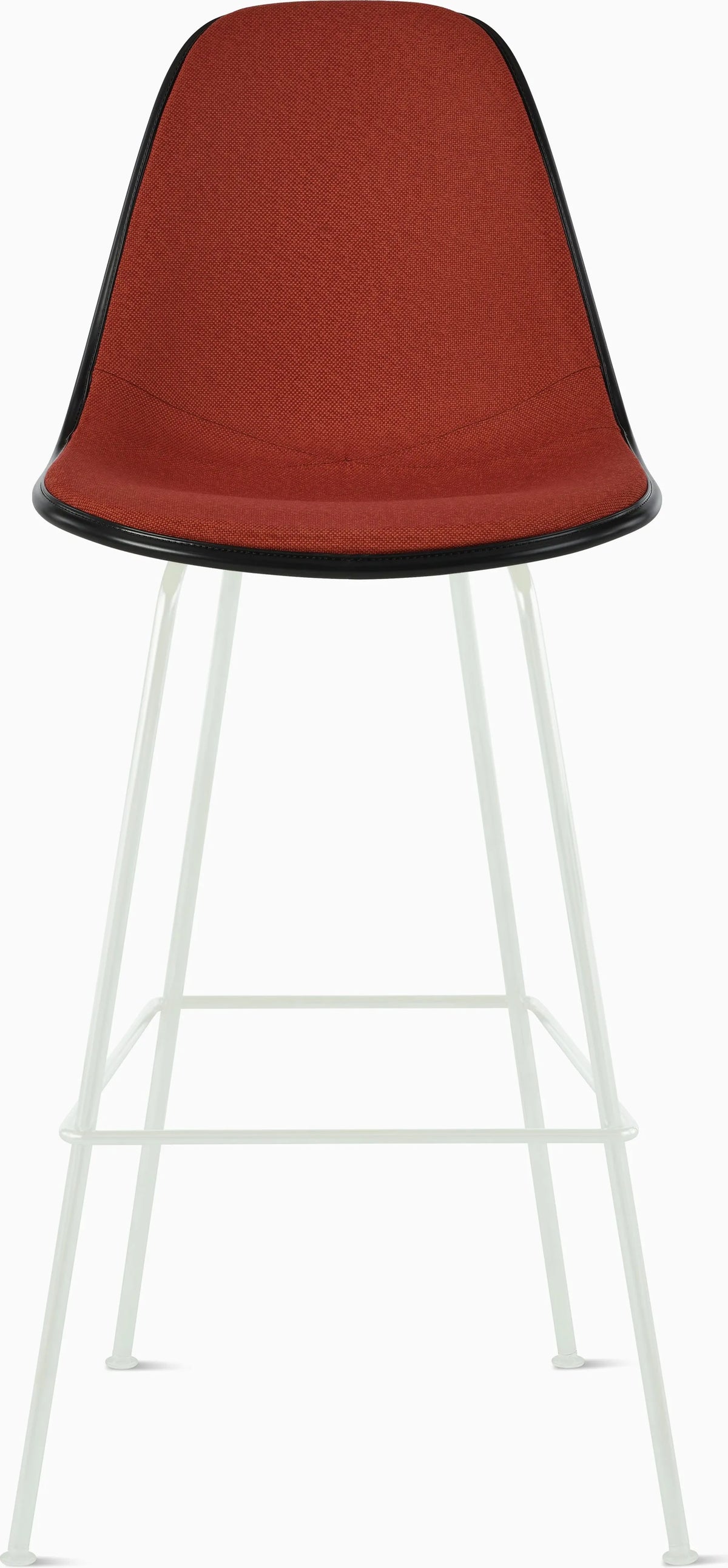 Eames Upholstered Molded Plastic Stool