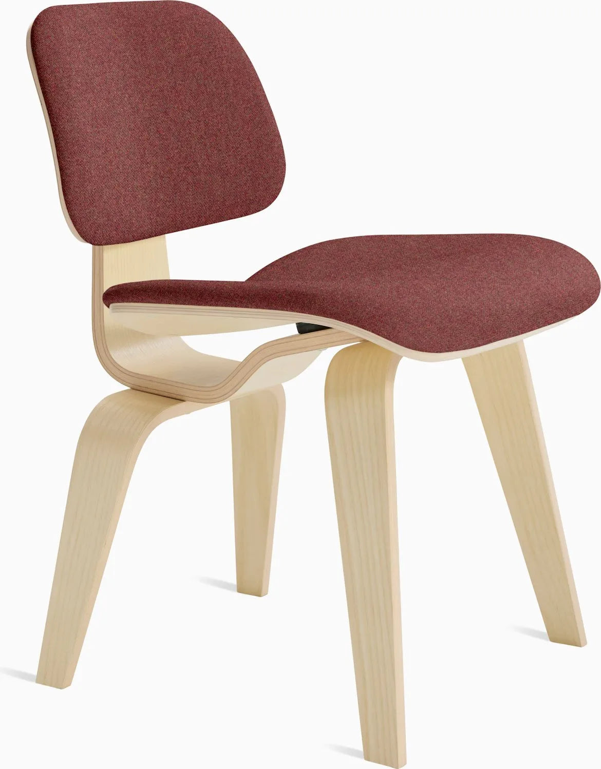 Eames Molded Plywood Dining Chair Wood Base (DCW), Non Upholstered