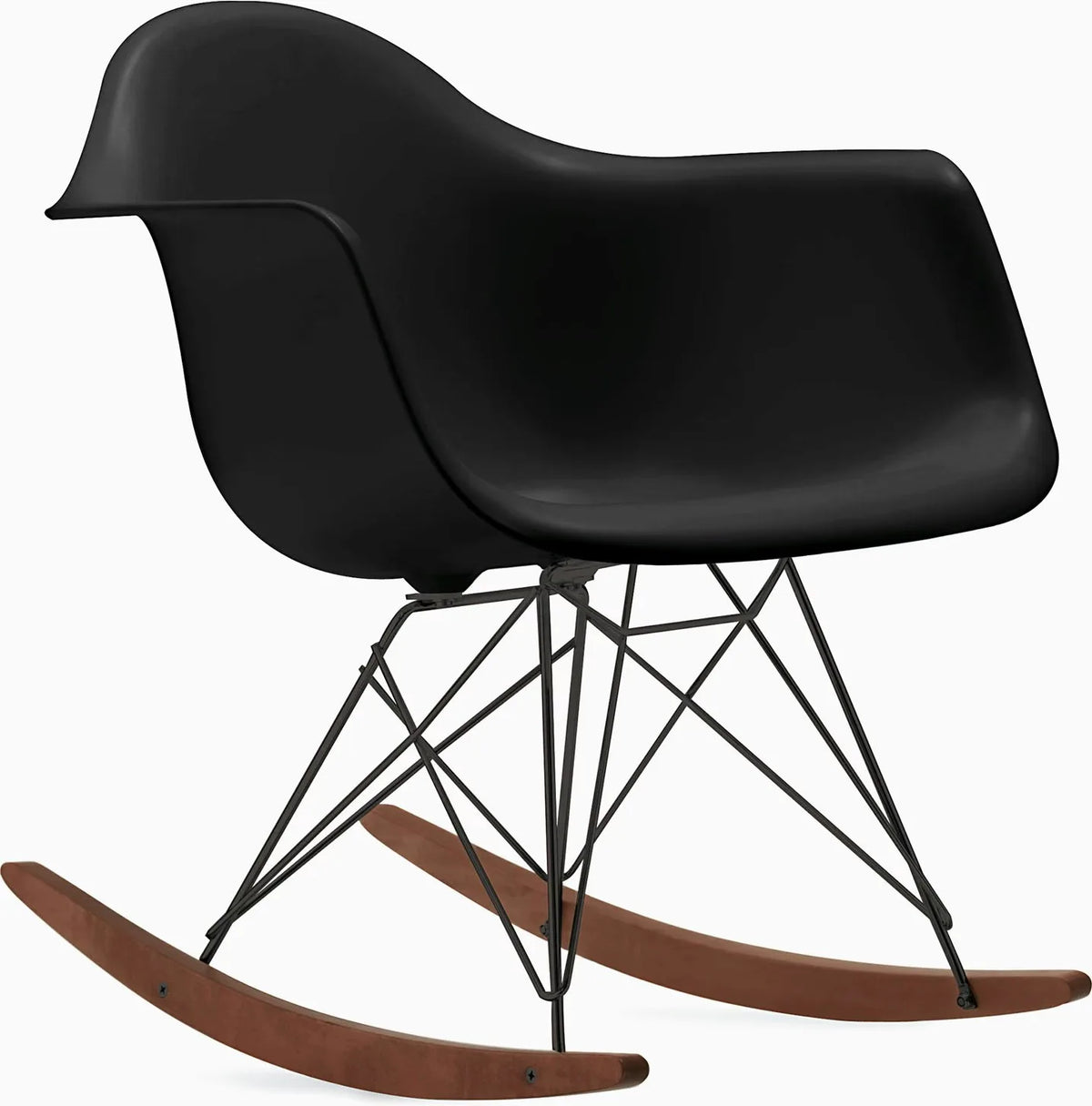 Eames Molded Plastic Armchair, Rocker Base