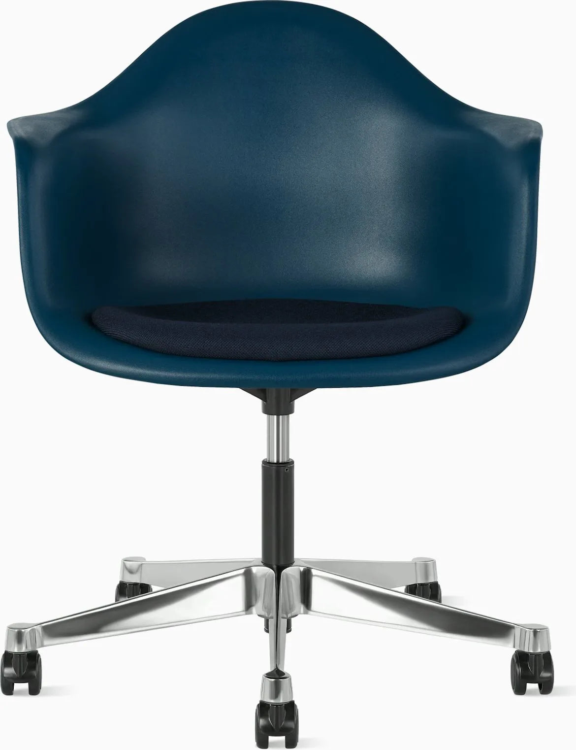 Eames Molded Plastic Task Armchair with Seatpad