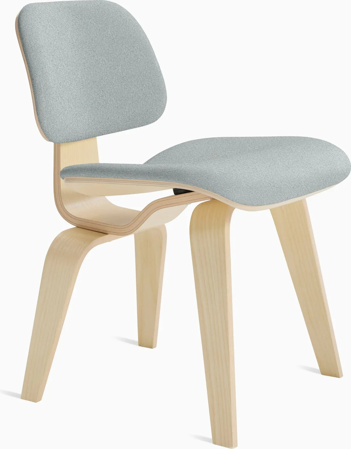 Eames Molded Plywood Dining Chair Wood Base (DCW), Non Upholstered