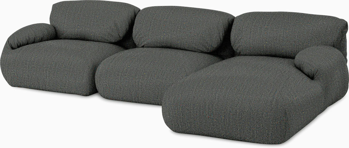 Luva Modular Sectional, Three Seater