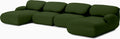 Luva Modular Double Chaise Sectional
