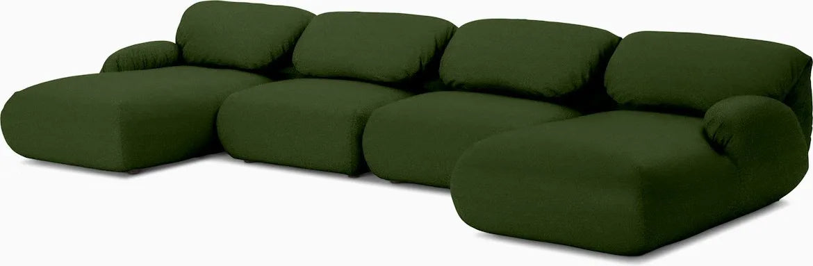Luva Modular Double Chaise Sectional