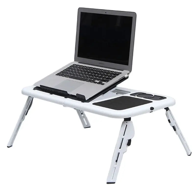 Portable Folding Laptop Table with Fans