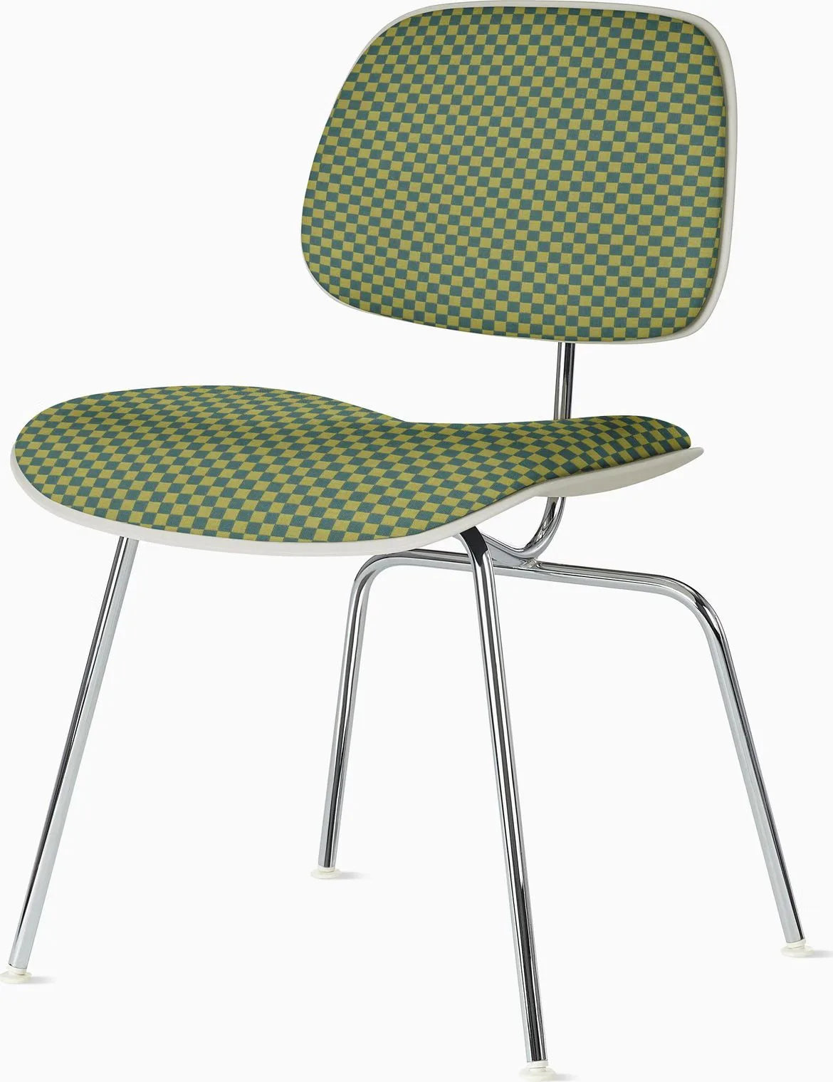 Eames Molded Plastic Dining Chair (EC-127), Upholstered