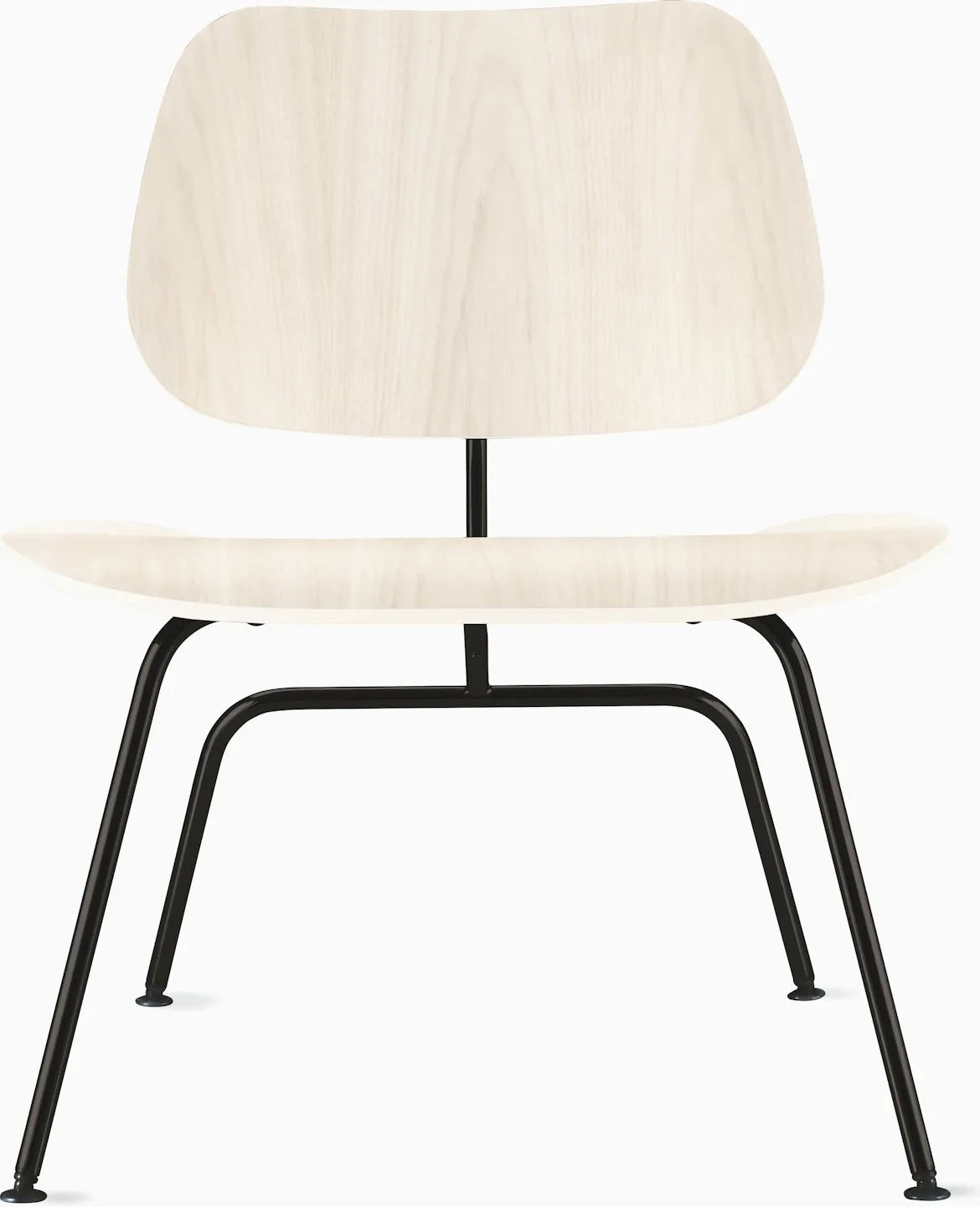 Eames Molded Plywood Lounge Chair Metal Base (LCM), Upholstered