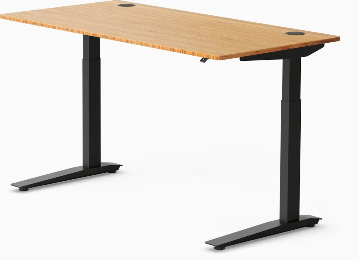 Jarvis Bamboo Standing Desk, Contour