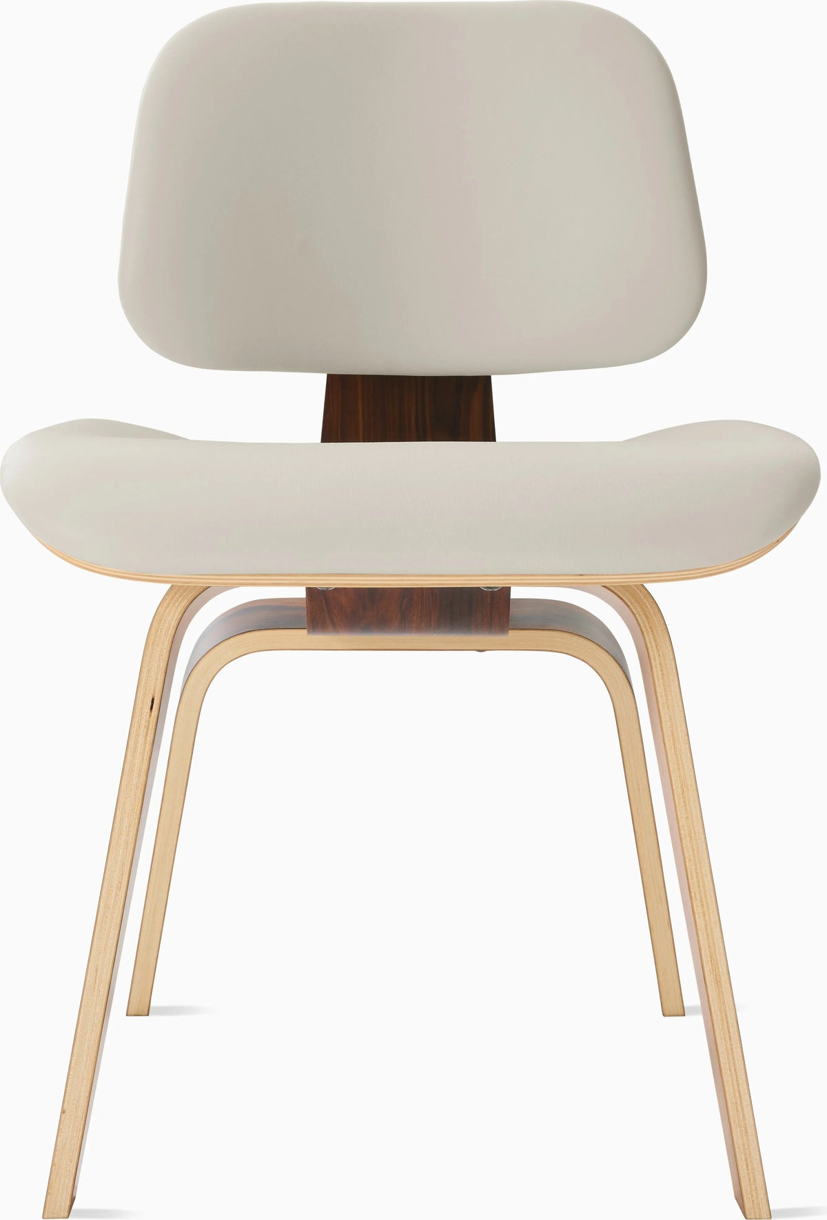 Eames Molded Plywood Dining Chair Wood Base (DCW), Non Upholstered