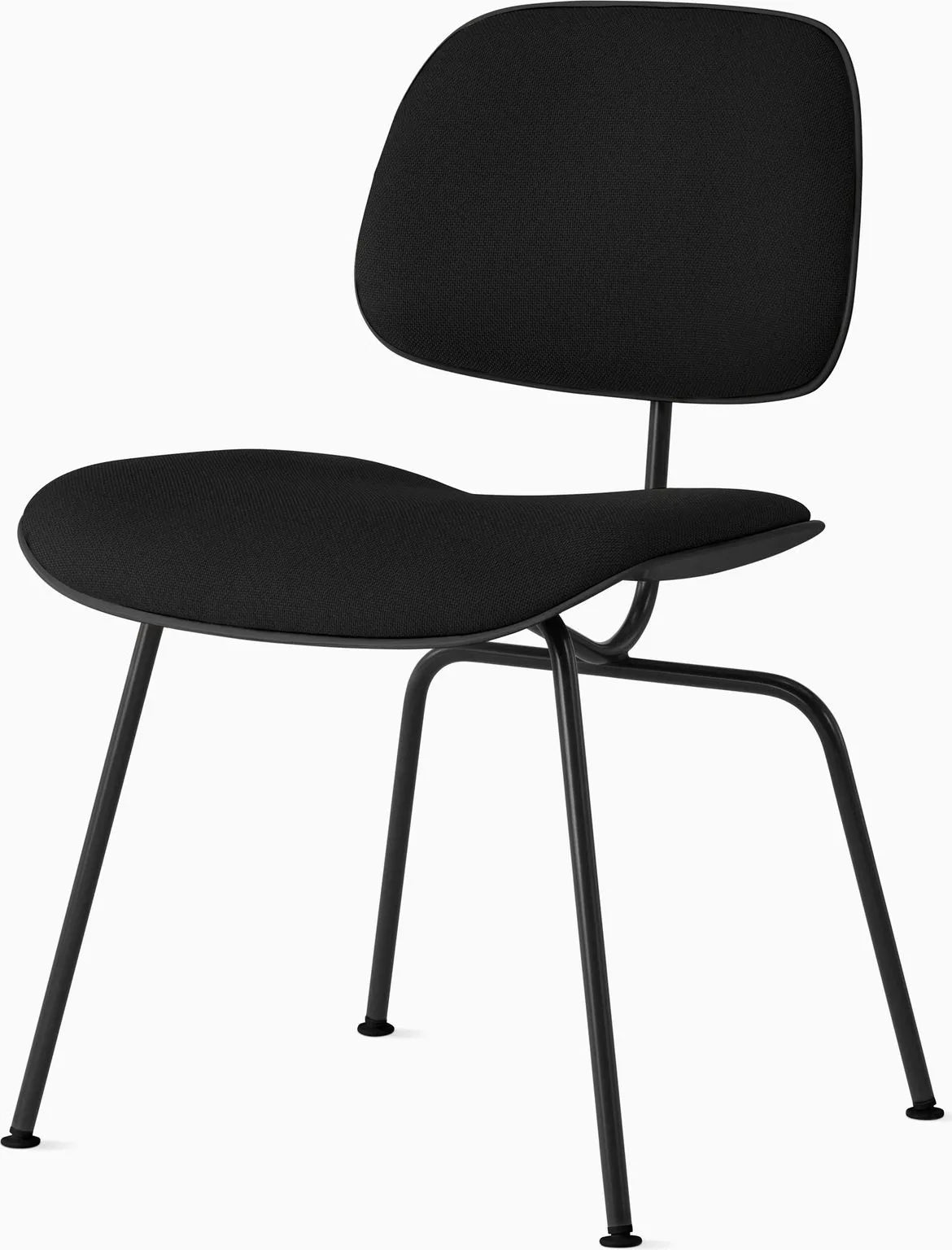 Eames Molded Plastic Dining Chair (EC-127), Upholstered