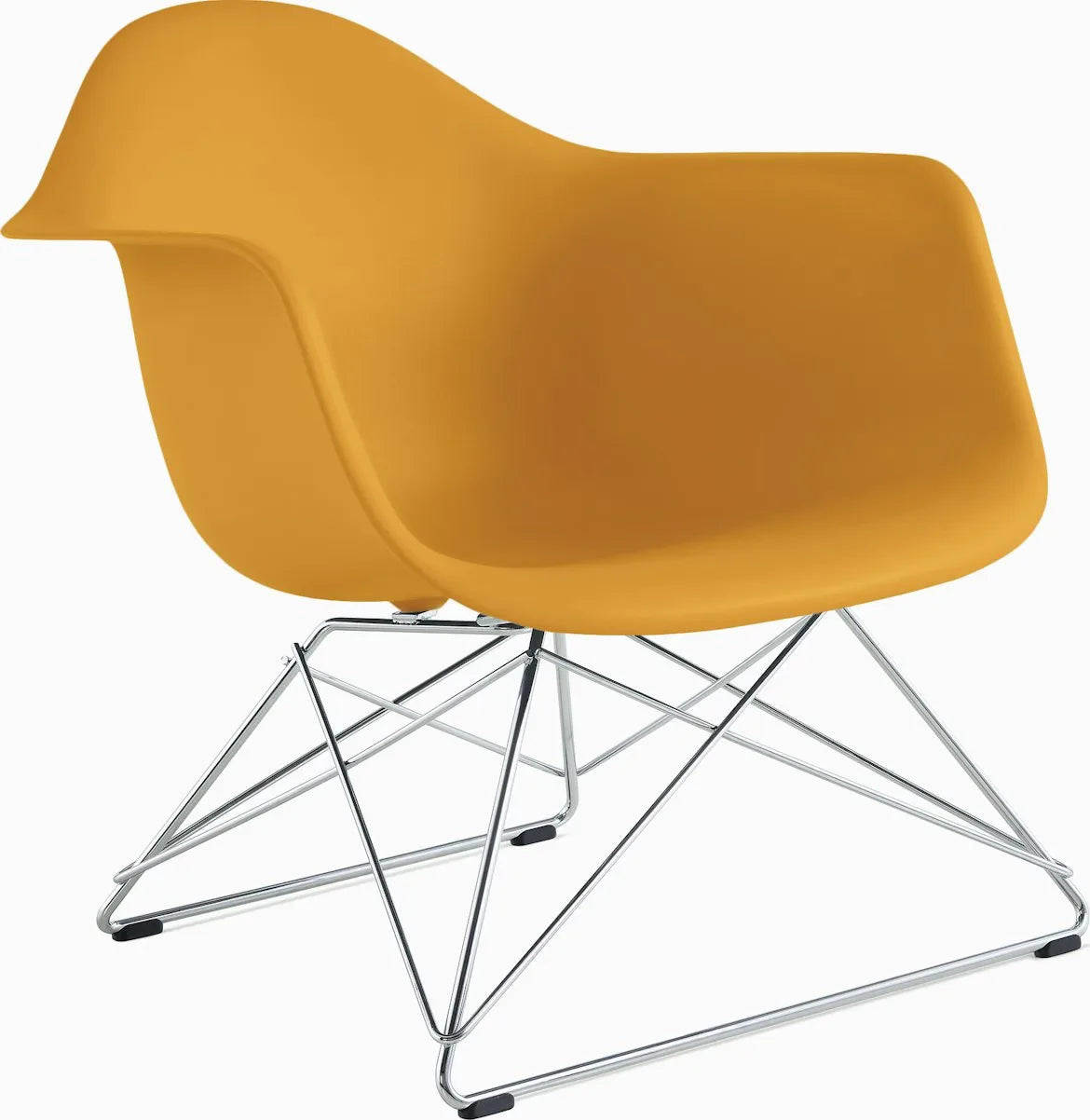 Eames Molded Plastic Low Wire Base Armchair